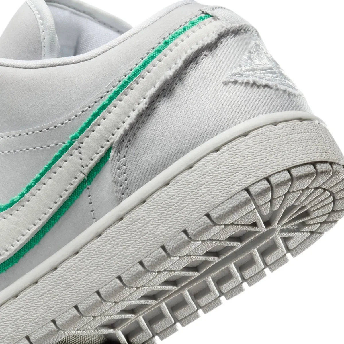 Nike Jordan 1 Low Special Edition Leather Mens Sneaker Hakiki Deri Erkek Günlük Spor Ayakkabı Gri Yeşil