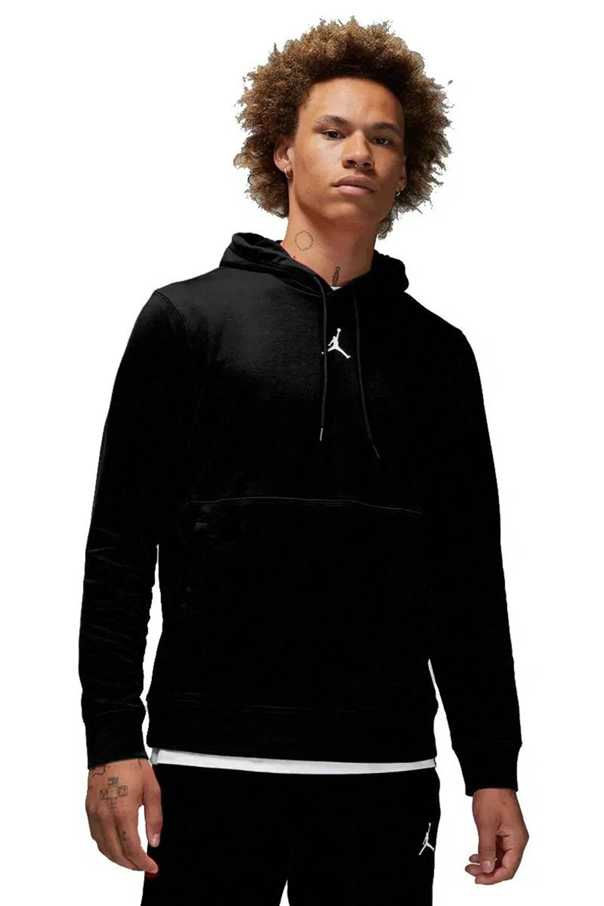 Nike Jordan 23 Alpha Men's Dry Fleece Hoodie Erkek Kapüşonlu Sweatshirt Siyah