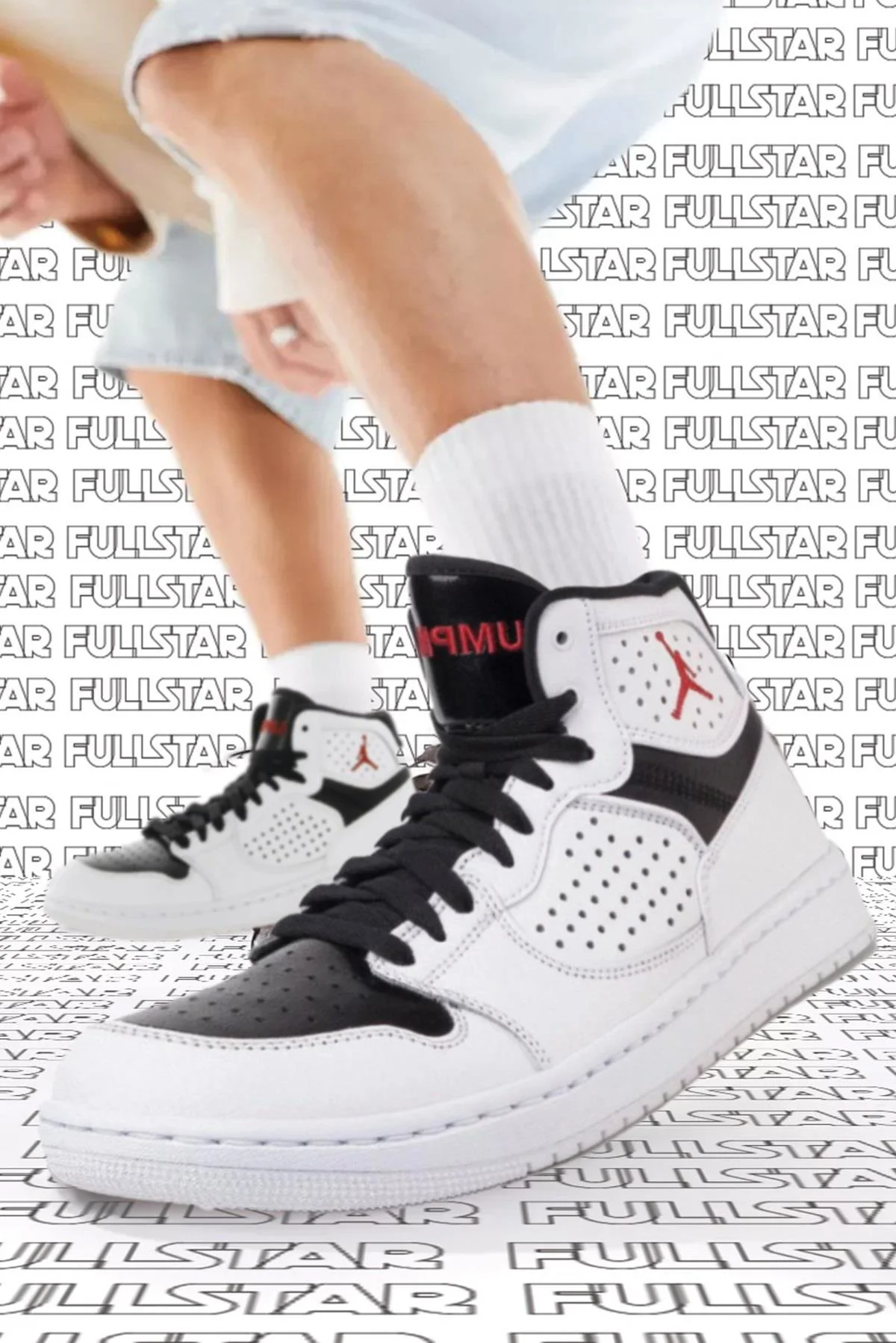 Nike Jordan Access Jumpman Leather Sneaker Hakiki Deri Bilekli Spor Ayakkabı Beyaz Siyah Fiyatı, Yorumları ve Özellikleri