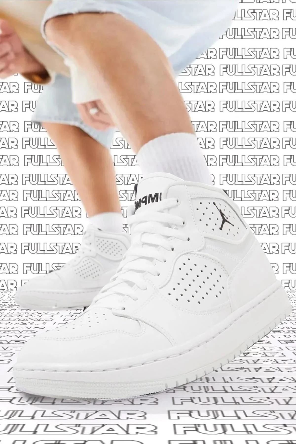 Nike Jordan Access Jumpman Leather Sneaker Hakiki Deri Bilekli Spor Ayakkabı Beyaz Beyaz Fiyatı, Yorumları ve Özellikleri