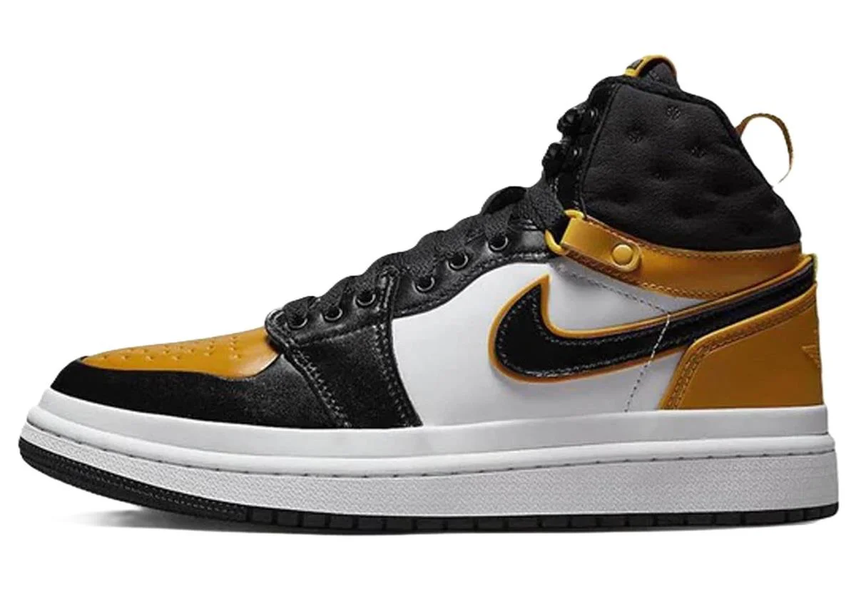 Nike Jordan Acclimate Sneaker Hakiki Deri Siyah Kahve Bilekli Jordan Spor Ayakkabı