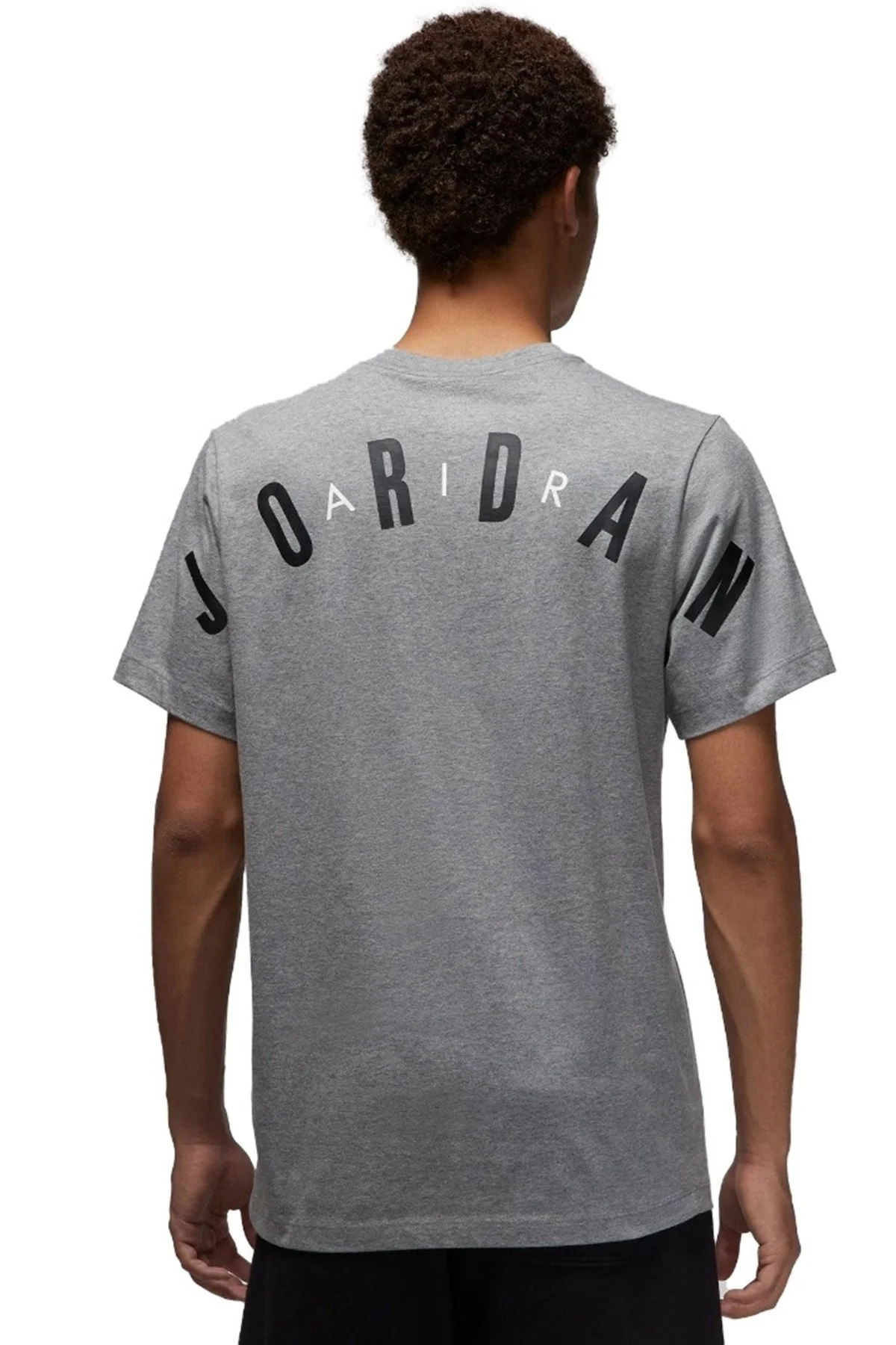 Nike Jordan Air Stretch Short Sleeve Tee Mens T-Shirt Erkek Günlük Tişört Gri Nike Jordan Air Stretch Short Sleeve Tee Mens T-Shirt Erkek Günlük Tişört Gri