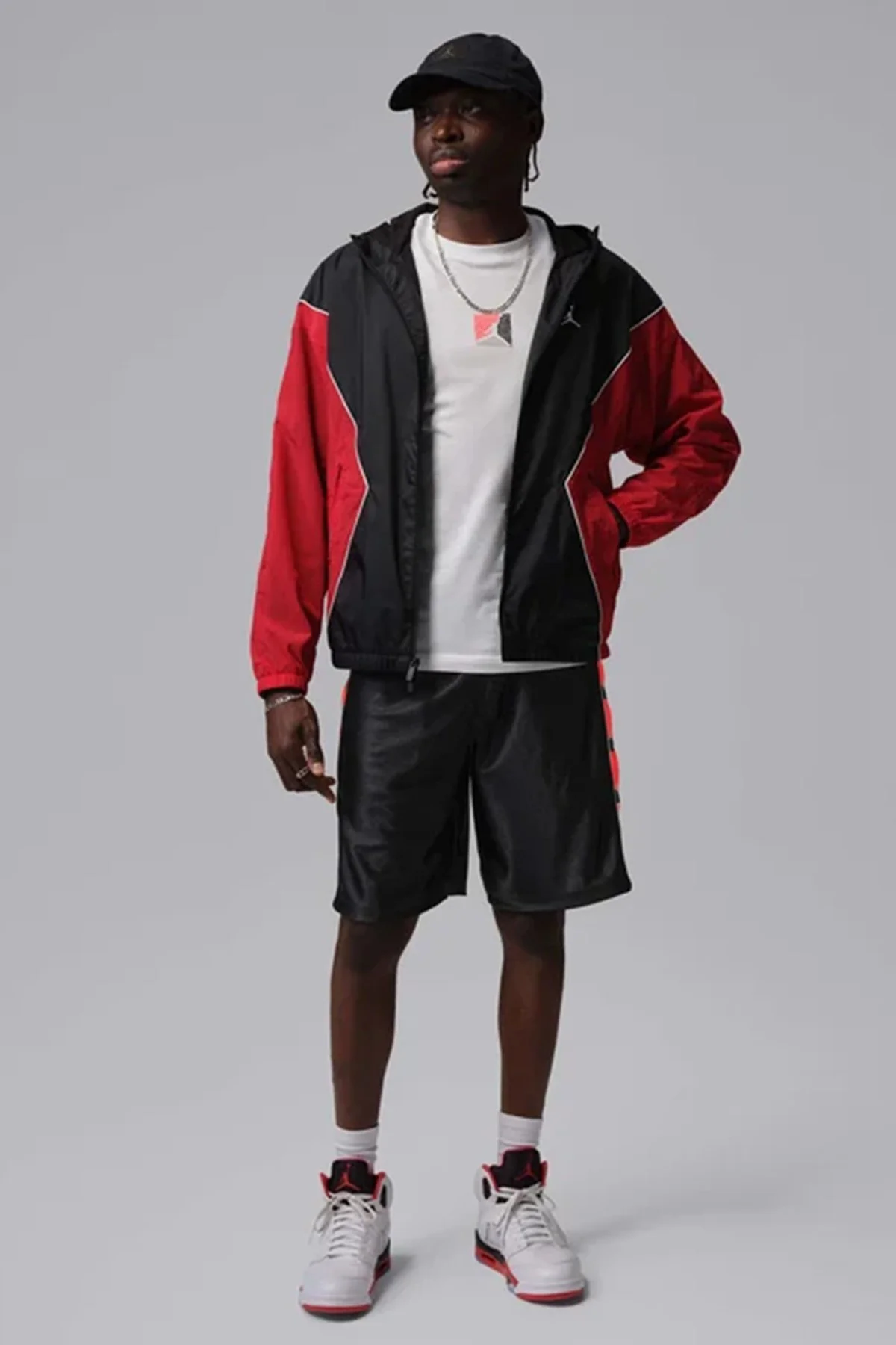 Nike Jordan Brooklyn Cat Scratch Mens Basketball Shorts Erkek Basketbol Şortu Siyah