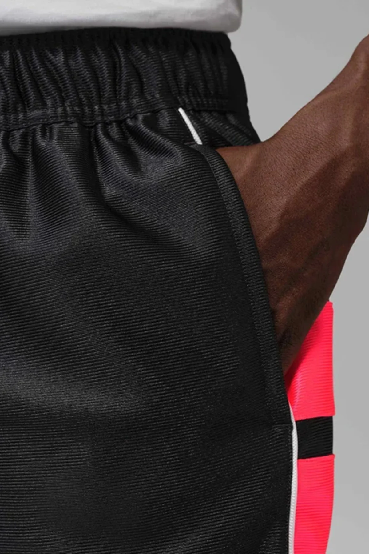 Nike Jordan Brooklyn Cat Scratch Mens Basketball Shorts Erkek Basketbol Şortu Siyah