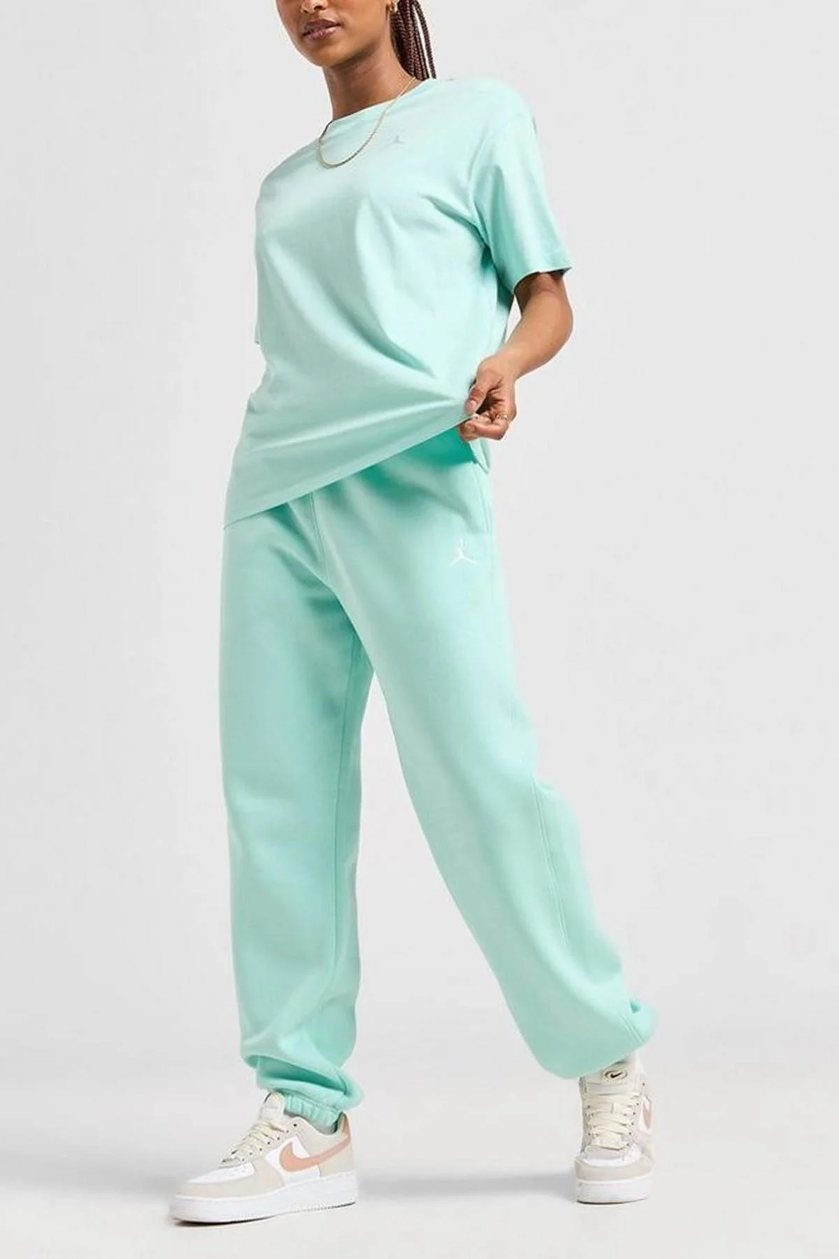 Nike Jordan Brooklyn Fleece Loose Fit Women's Jogger Kadın Eşofman Altı Su Yeşili Nike Jordan Brooklyn Fleece Loose Fit Women's Jogger Kadın Eşofman Altı Su Yeşili