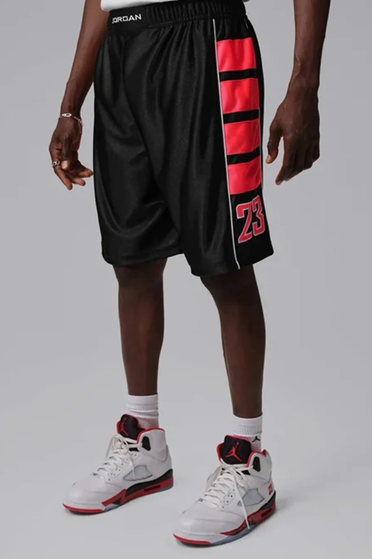 Nike Jordan Brooklyn Cat Scratch Mens Basketball Shorts Erkek Basketbol Şortu Siyah