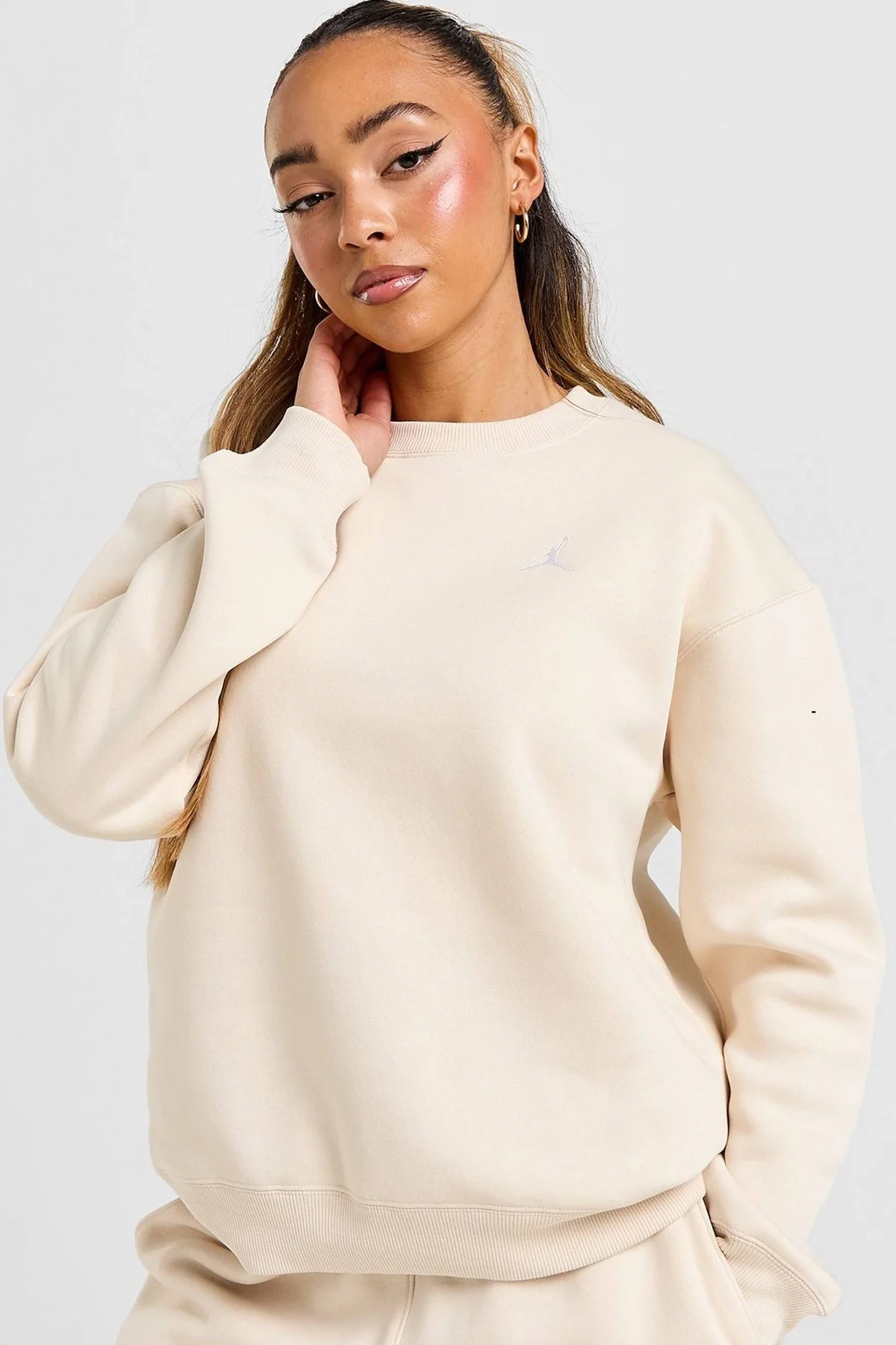 Nike Jordan Brooklyn Fleece Loose Fit Sweatshirt Kadın Bol Kesim Sweatshirt Bej Nike Jordan Brooklyn Fleece Loose Fit Sweatshirt Kadın Bol Kesim Sweatshirt Bej Fiyatı, Yorumları ve Özellikleri