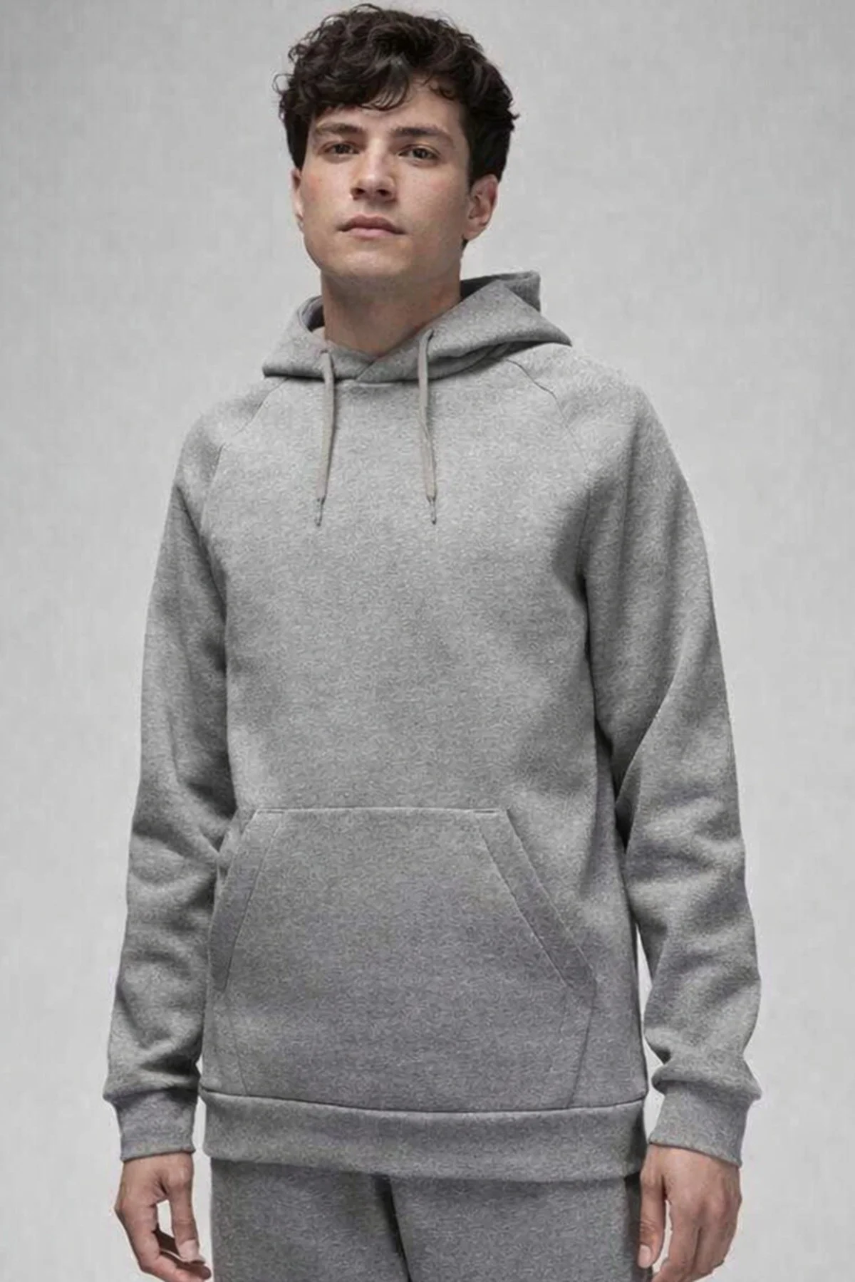 Nike Jordan Core Blank Fleece Po Hoodie Kapüşonlu Erkek Sweatshirt Gri Fiyatı, Yorumları ve Özellikleri