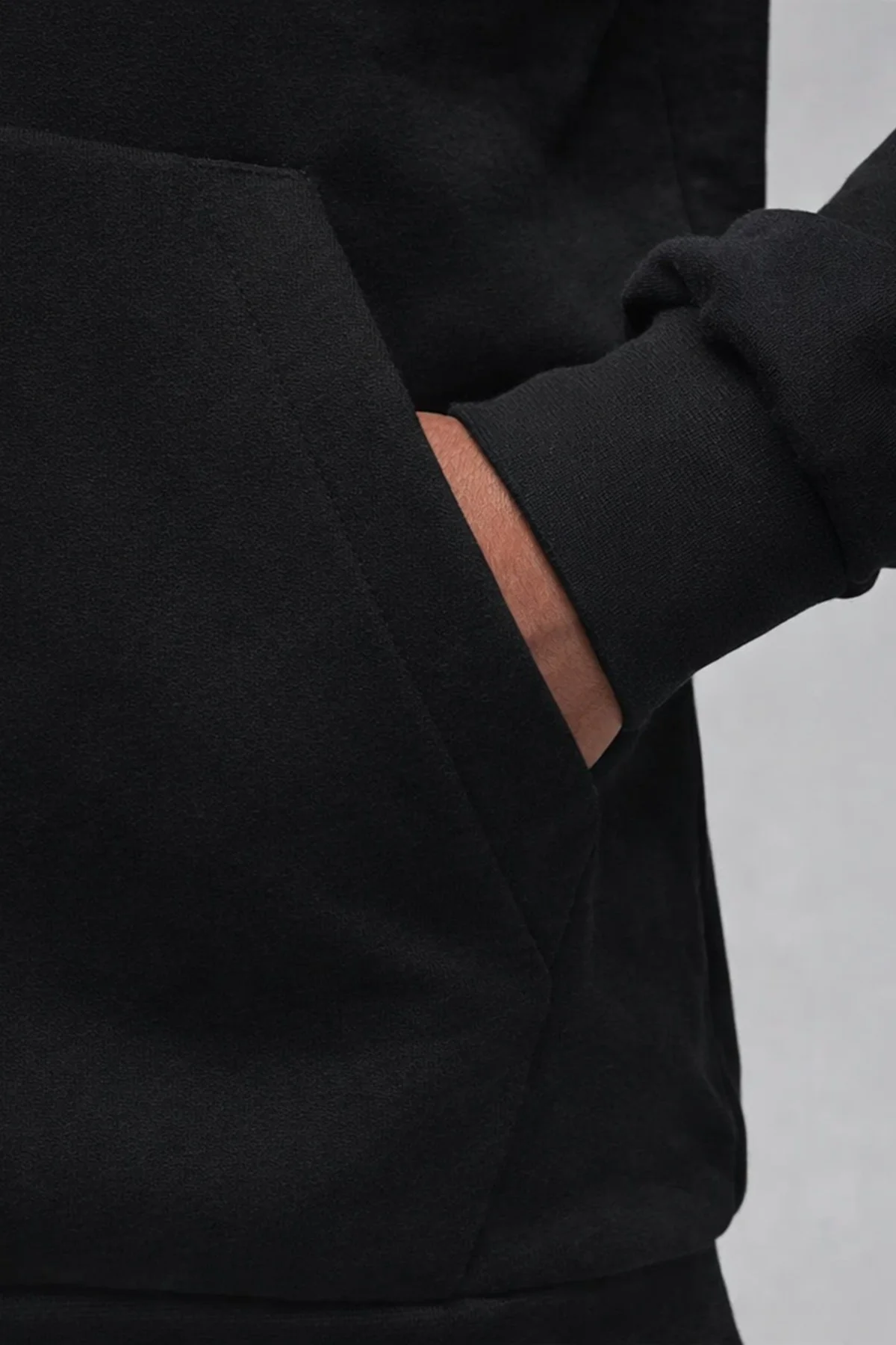 Nike Jordan Core Blank Fleece Po Hoodie Kapüşonlu Erkek Sweatshirt Gri Fiyatı, Yorumları ve Özellikleri