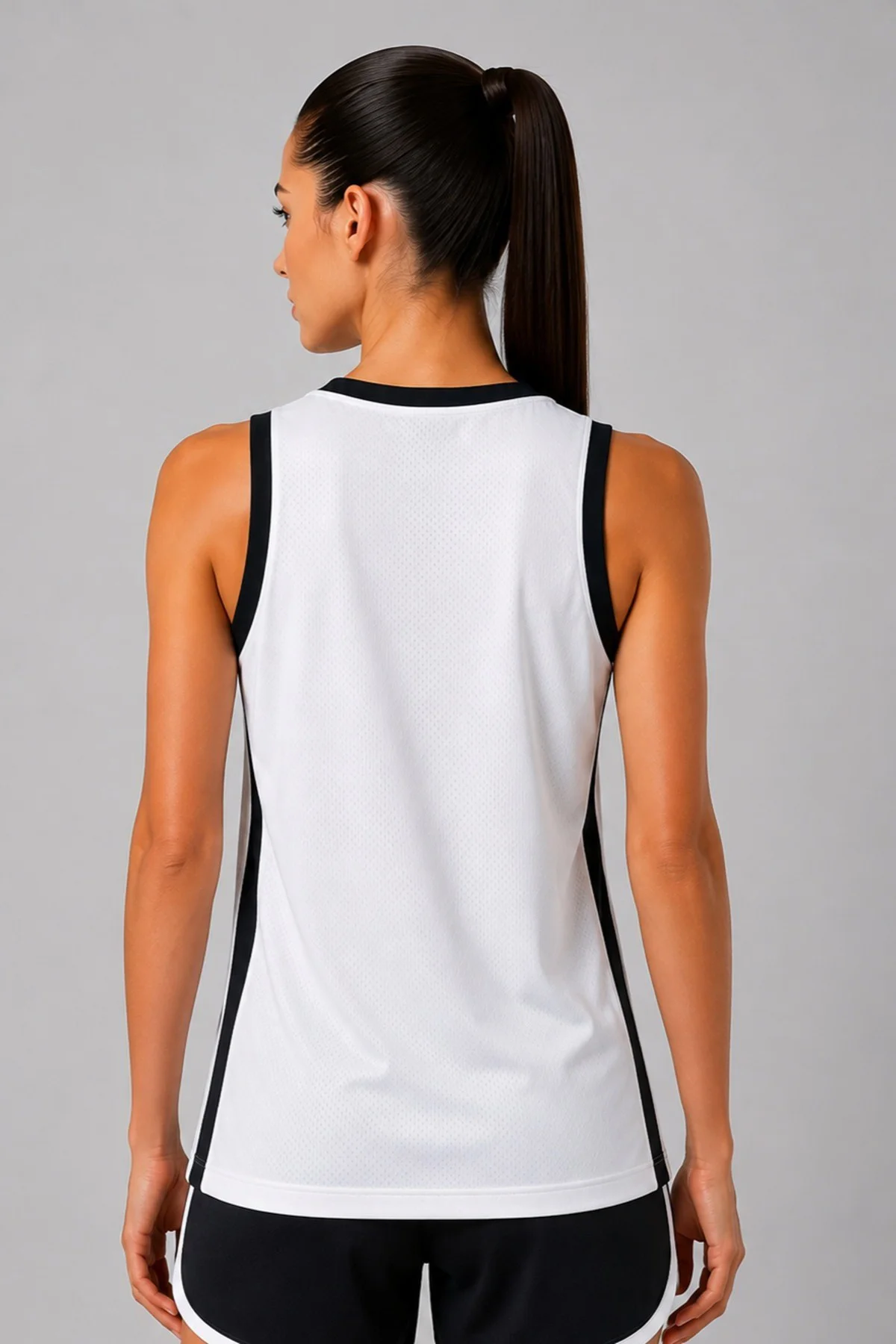 Nike Jordan Doluble Sided Womens Drı Fit Tank File Detaylı Çift Taraflı Kadın Atlet Siyah-Beyaz Fiyatı, Yorumları ve Özellikleri