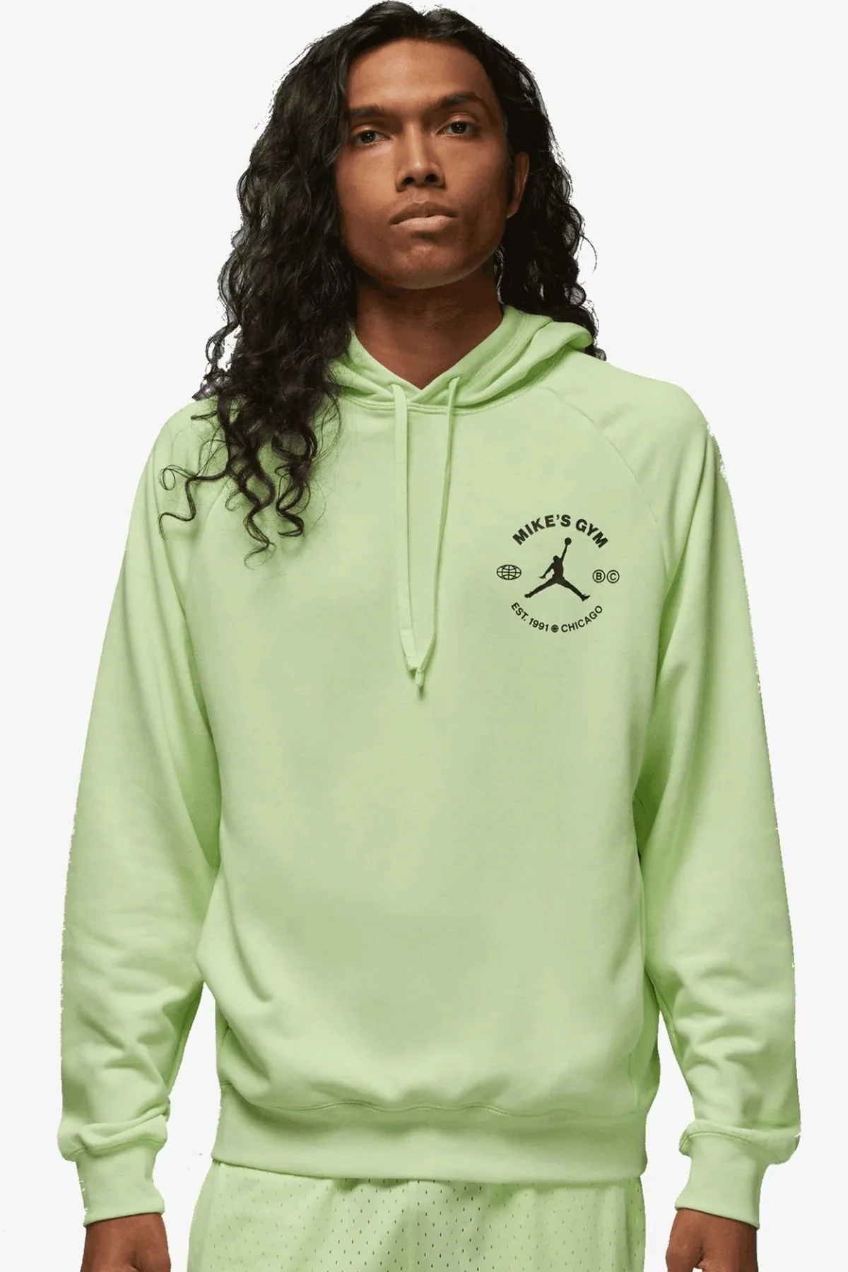 Nike Jordan Dri Fit Sport BC Men's Fleece Hoodie Erkek Kapüşonlu Sweatshirt Yeşil Nike Jordan Dri Fit Sport BC Men's Fleece Hoodie Erkek Kapüşonlu Sweatshirt Yeşil