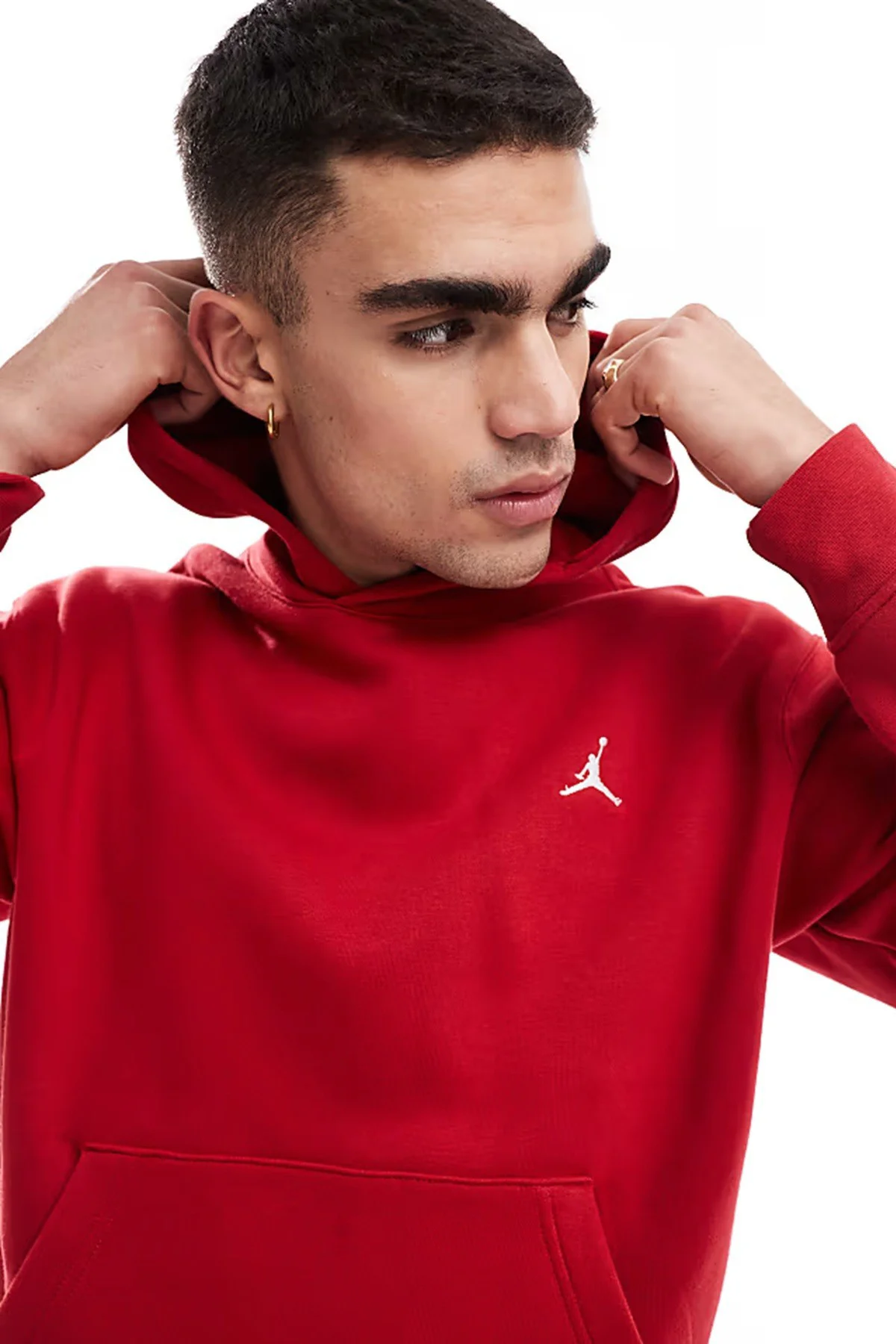 Nike Jordan Essentials Fleece Men's Hoodie Erkek Kapüşonlu Sweatshirt Kırmızı Fiyatı, Yorumları ve Özellikleri
