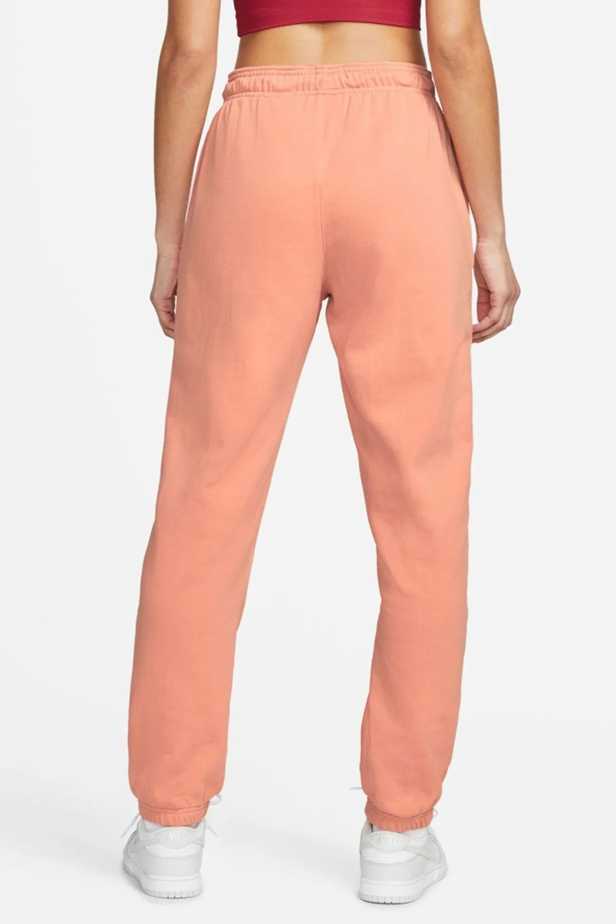 Nike Jordan Essential Core Loose Fit Fleece Pant.Lastik Paçalı Bol Kesim Pamuklu Kadın Günlük Eşofman Altı Turuncu Nike Jordan Essential Core Loose Fit Fleece Pant.Lastik Paçalı Bol Kesim Pamuklu Kadın Günlük Eşofman Altı Turuncu