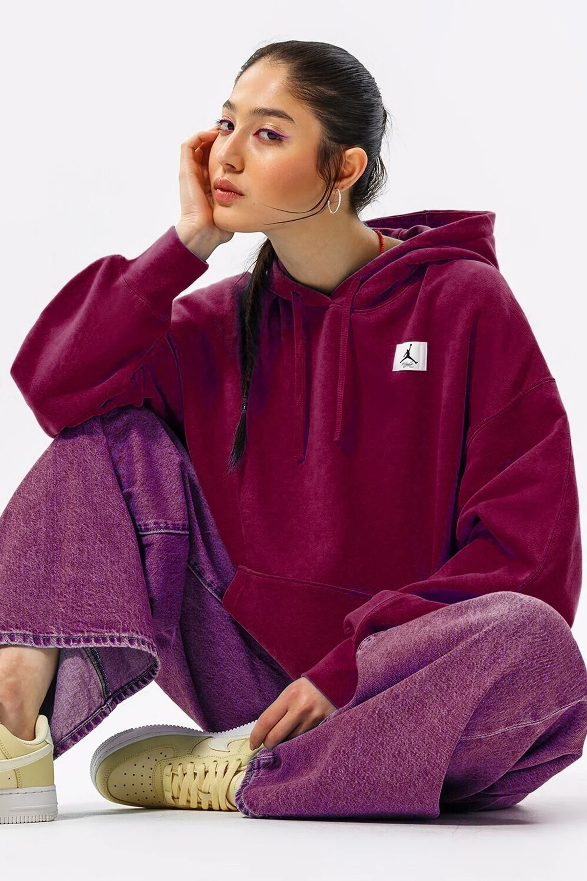 Nike Jordan Flight Fleece Oversize Hoodie Kadın Kapüşonlu Oversize Sweatshirt Mürdüm Nike Jordan Flight Fleece Oversize Hoodie Kadın Kapüşonlu Oversize Sweatshirt Mürdüm Fiyatı, Yorumları ve Özellikleri