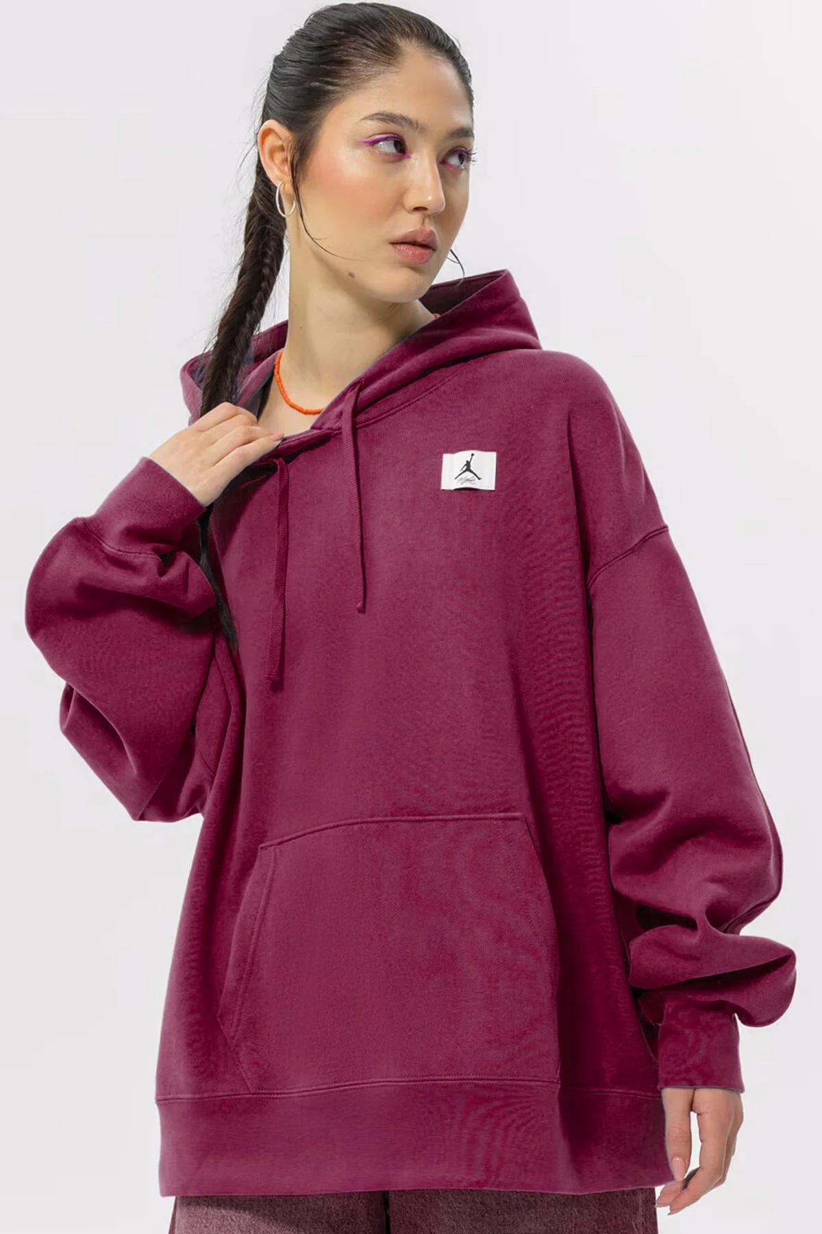 Nike Jordan Flight Fleece Oversize Hoodie Kadın Kapüşonlu Oversize Sweatshirt Mürdüm Nike Jordan Flight Fleece Oversize Hoodie Kadın Kapüşonlu Oversize Sweatshirt Mürdüm Fiyatı, Yorumları ve Özellikleri