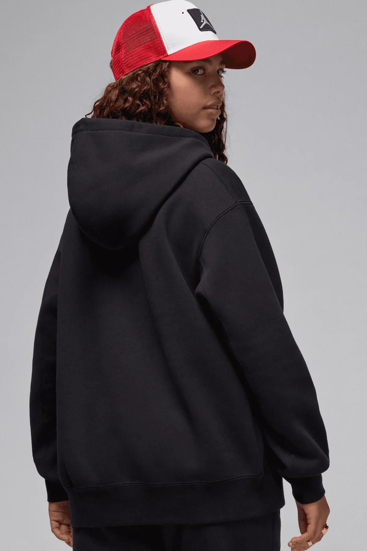 Nike Jordan Flight Fleece Po Loose Fit Womens Hoodie Kadın Kapüşonlu Sweatshirt Siyah Fiyatı, Yorumları ve Özellikleri