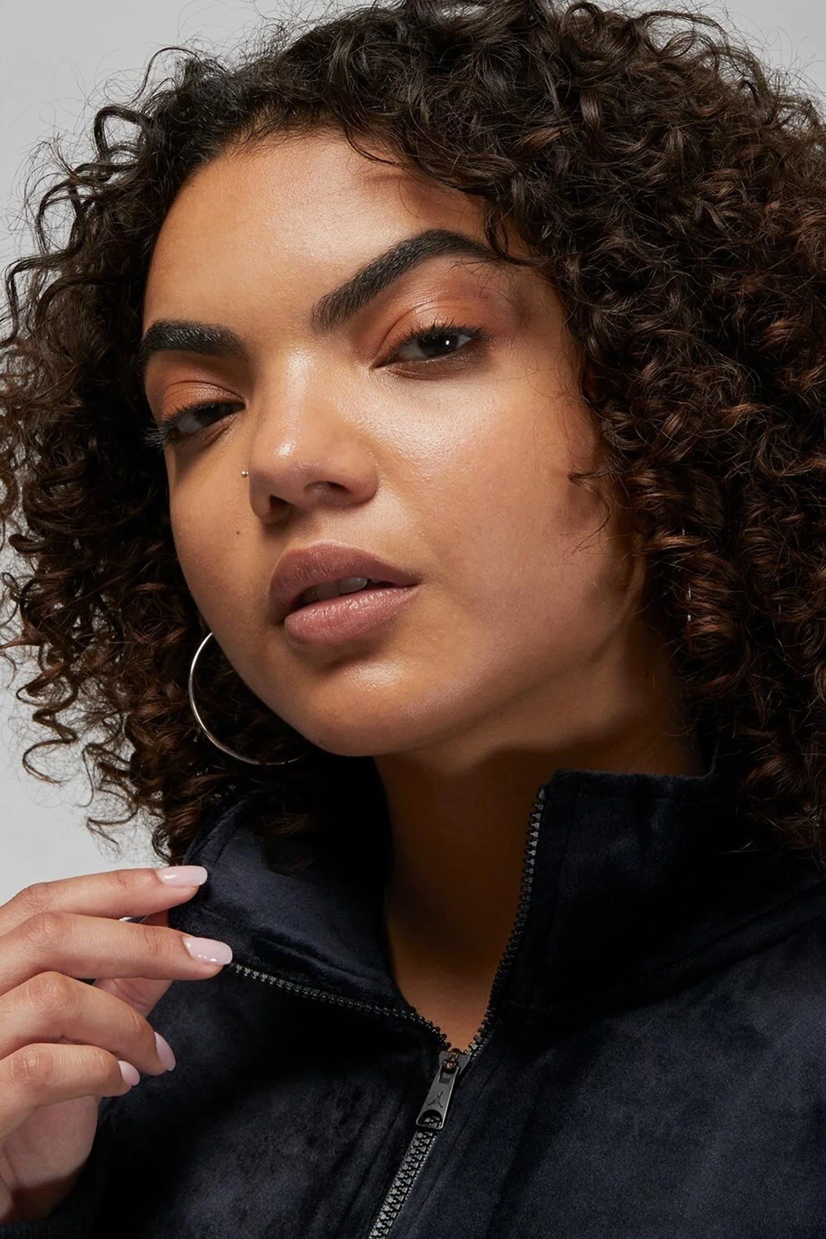 Nike Jordan Flight Full Zıp Velaur Womens Sweatshirt Oversize Kadife Kadın Sweatshirt Siyah Fiyatı, Yorumları ve Özellikleri