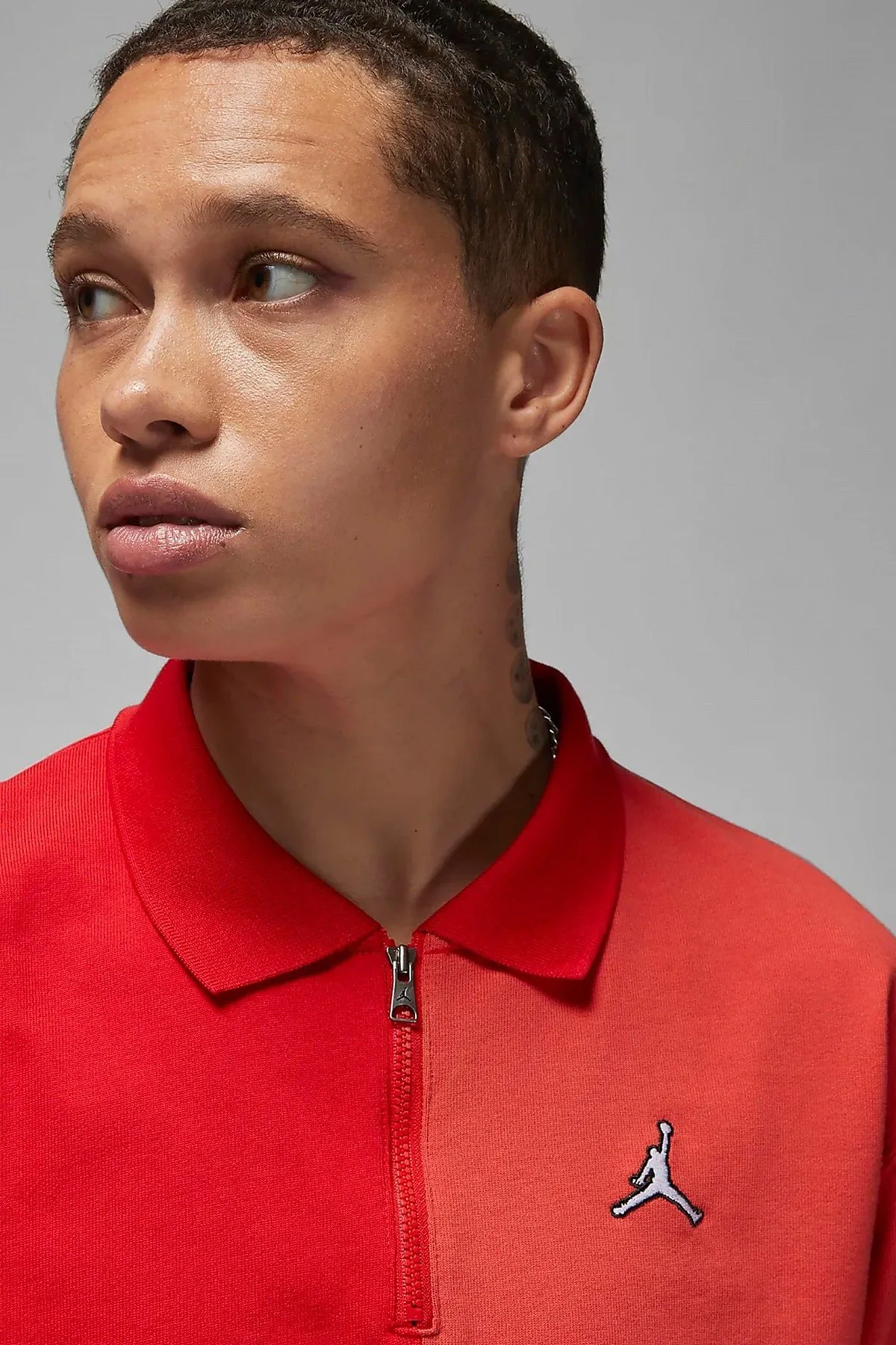 Nike Jordan Flight Loose Fit 1/4 Zip T-shirt Kadın 1/4 Fermuar Gömlek Yakalı Bol Kalıp Kısa Tişört Kırmızı Nike Jordan Flight Loose Fit 1/4 Zip T-shirt Kadın 1/4 Fermuar Gömlek Yakalı Bol Kalıp Kısa Tişört Kırmızı
