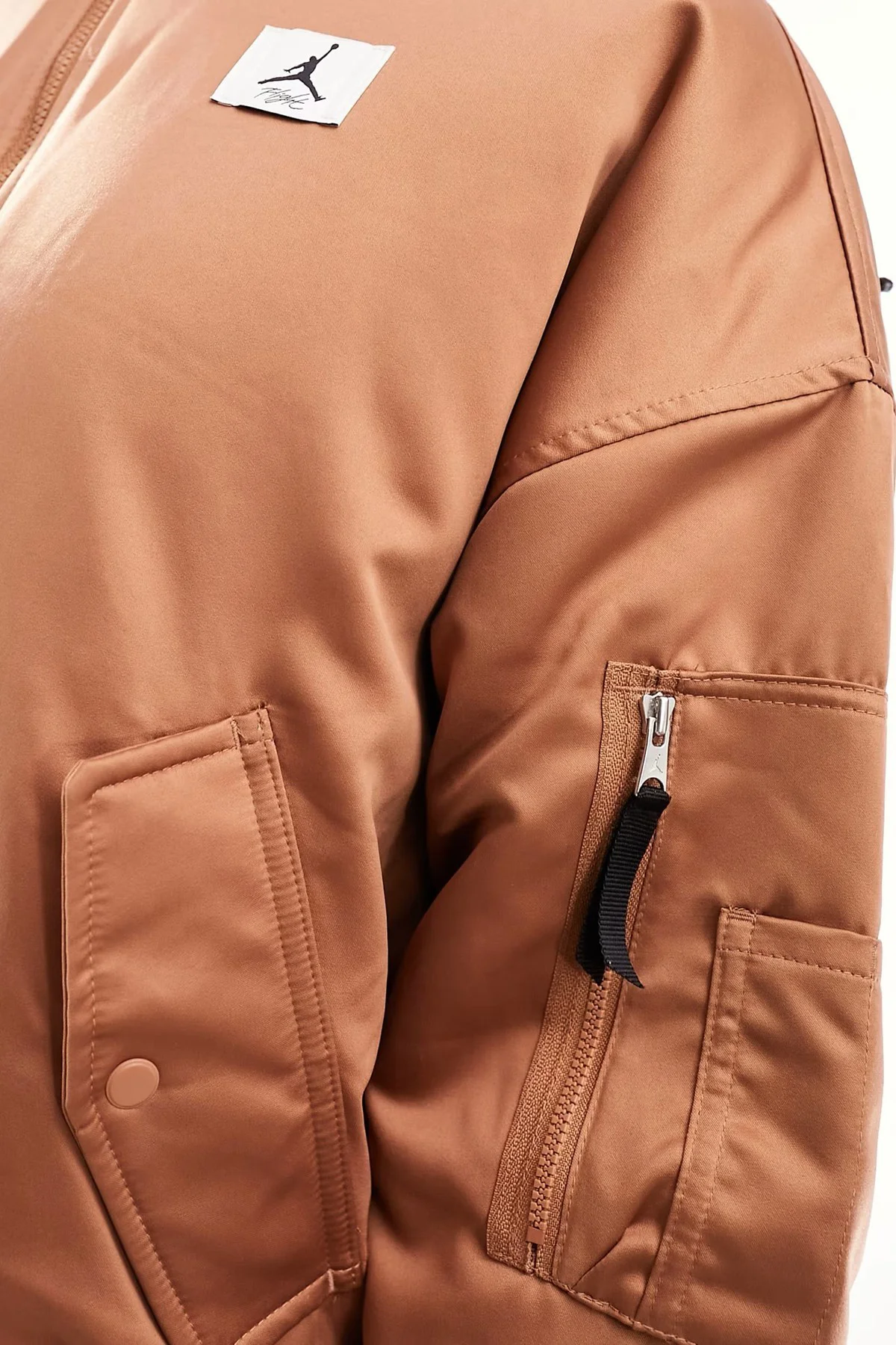 Nike Jordan Flight Renegade Synthetic Fill Oversize Jacket Kadın Dokuma Bomber Ceket Açık Kahverengi Fiyatı, Yorumları ve Özellikleri