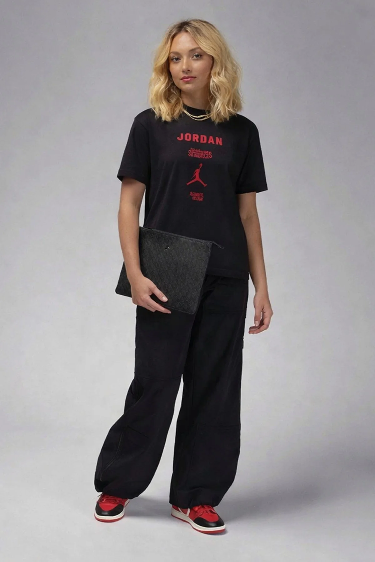 Nike Jordan Girlfriend Loose Fit Womens Tee Black Bol Kesim Kadın Günlük Tişört Siyah Nike Jordan Girlfriend Loose Fit Womens Tee Black Bol Kesim Kadın Günlük Tişört Siyah Fiyatı, Yorumları ve Özellikleri