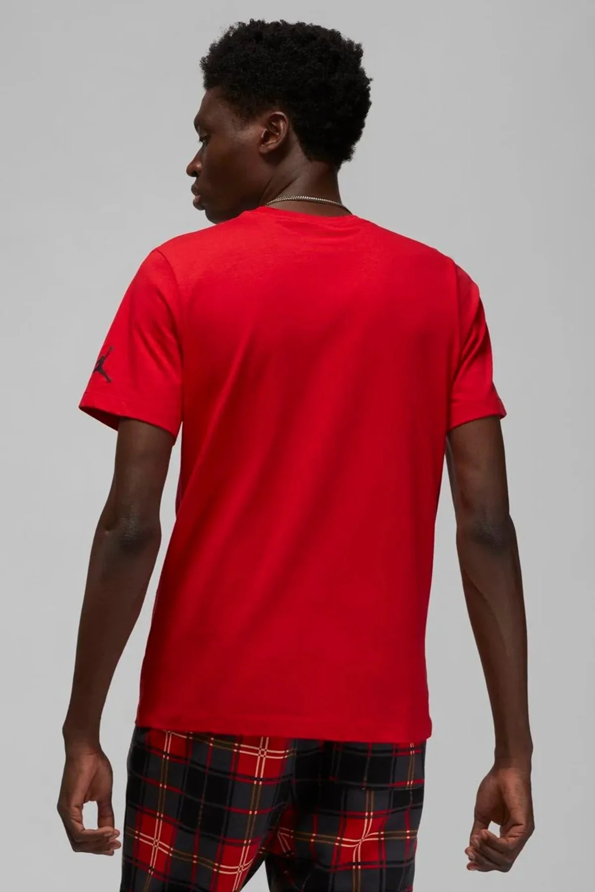 Nike Jordan Holiday SS crew Red Baskılı Erkek Günlük Tişört Kırmızı