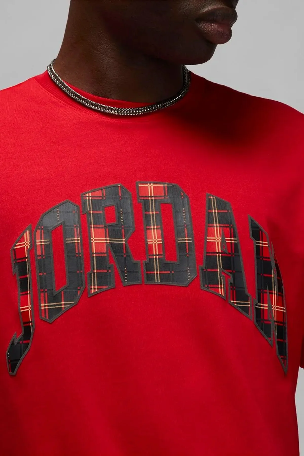 Nike Jordan Holiday SS crew Red Baskılı Erkek Günlük Tişört Kırmızı
