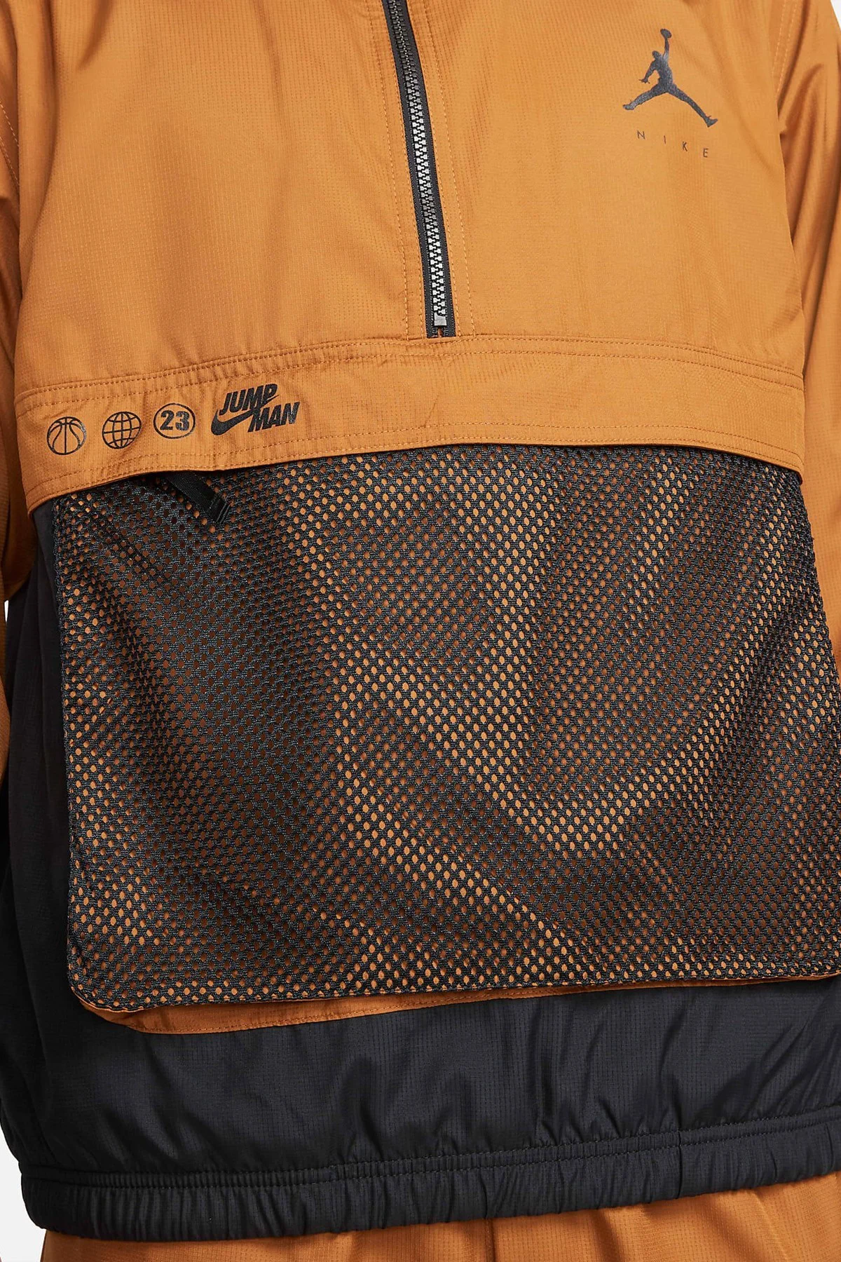 Nike Jordan Jumpman Half Zip Men's Hoodie Erkek Kapüşonlu Yarım Fermuarlı Sweatshirt Kahverengi Fiyatı, Yorumları ve Özellikleri