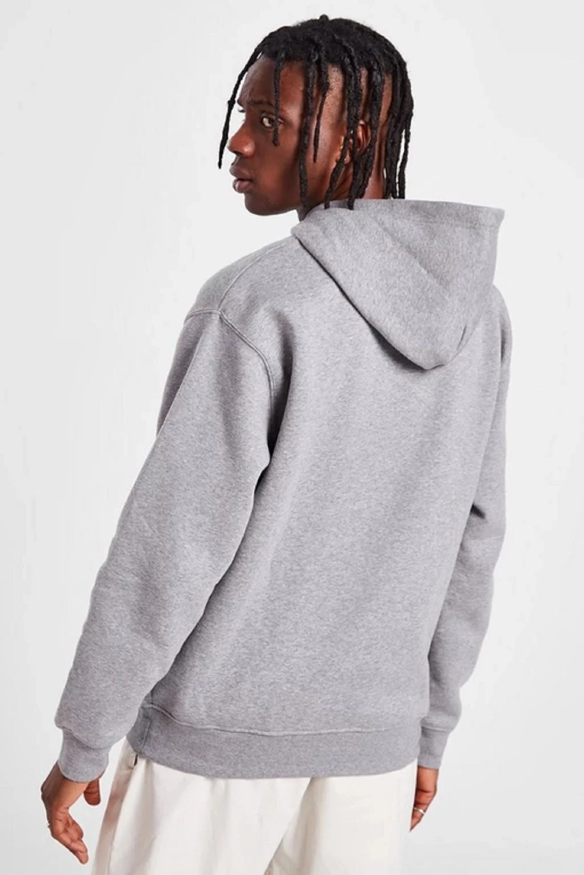 Nike Jordan Jumpman Unisex Pull Over Hoodie Kapüşonlu Gri Sweatshirt