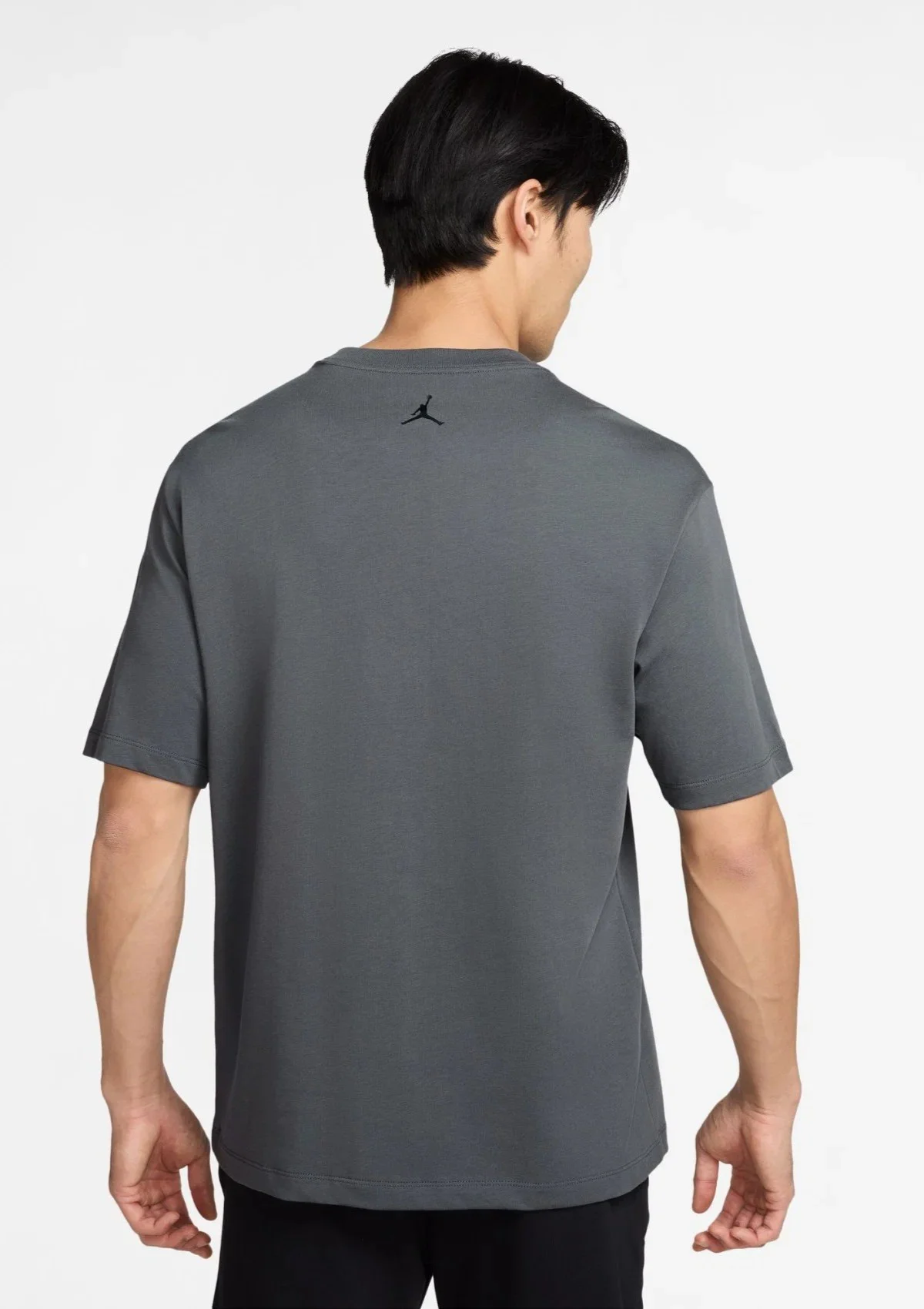 Nike Jordan Mens Tee Grafik Baskılı Erkek Tişört Gri