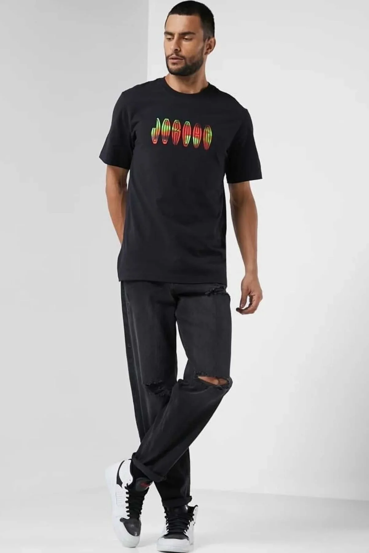 Nike Jordan MVP Flight Remix SS Crew Mens Tee Erkek Günlük Pamuklu Tişört Siyah Nike Jordan MVP Flight Remix SS Crew Mens Tee Erkek Günlük Pamuklu Tişört Siyah