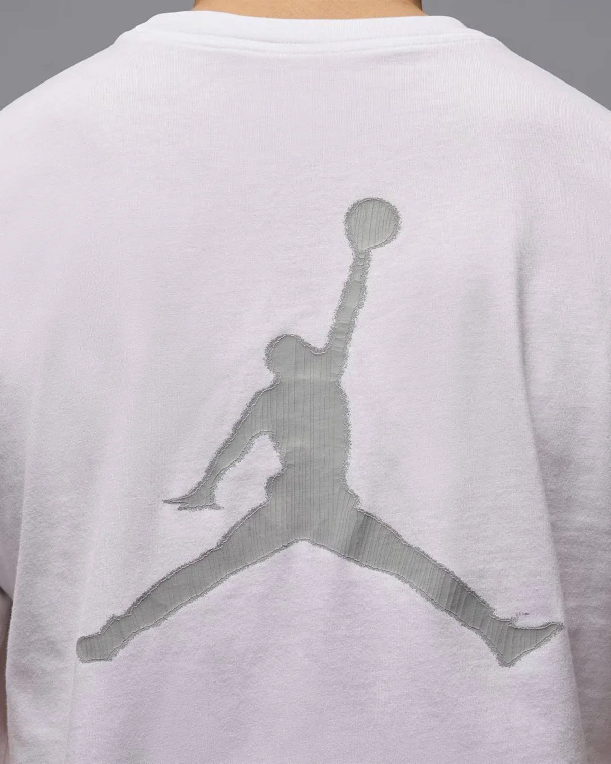 Nike Jordan MVP Men's Jumpman T-Shirt Erkek Günlük Nakış Swoosh Pamuklu Tişört Beyaz