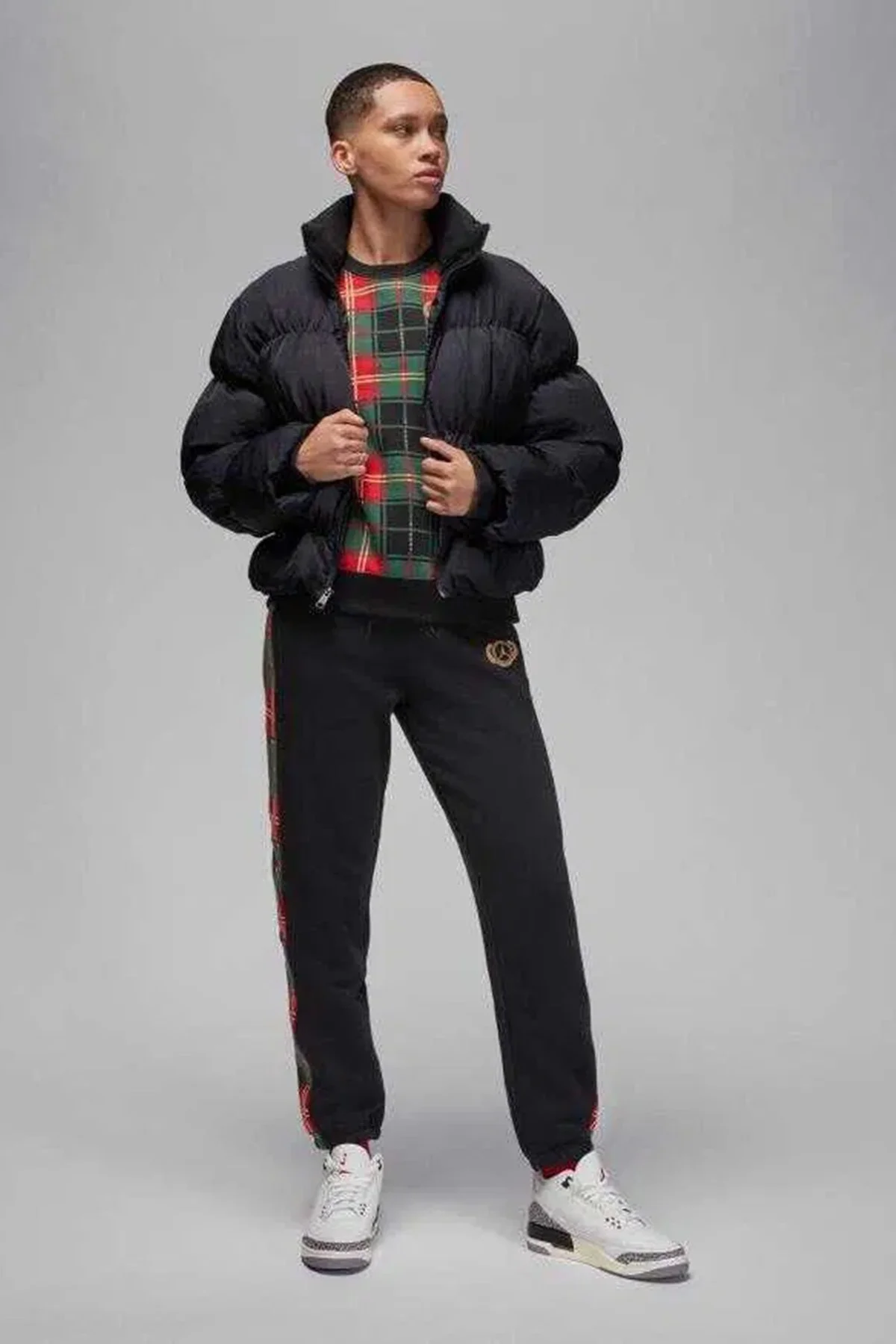 Nike Jordan Puffer Oversize Synthetic Fill Jacket Sentetik Dolgulu Bol Kesim Kadın Mont Siyah Nike Jordan Puffer Oversize Synthetic Fill Jacket Sentetik Dolgulu Bol Kesim Kadın Mont Siyah