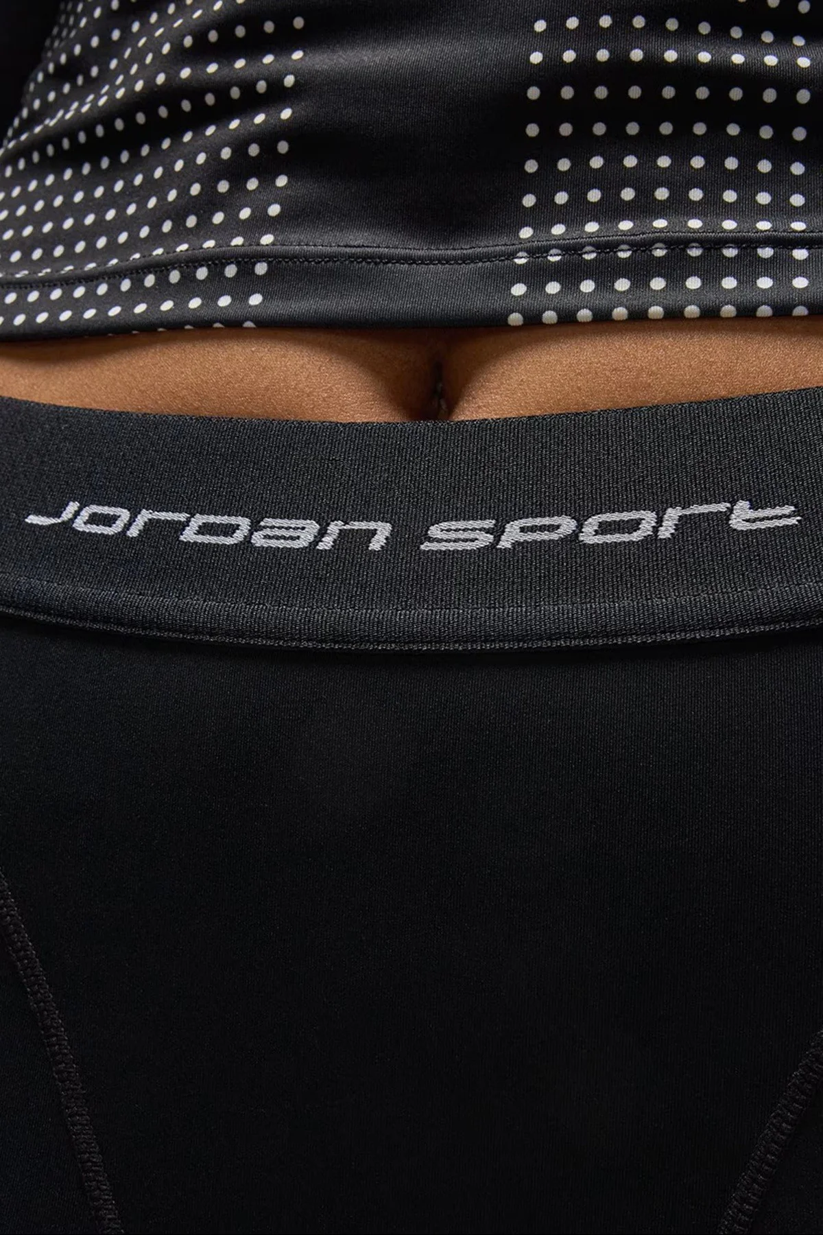Nike Jordan Sport Leak Protection Period Women's Shorts Kadın Regl Sızıntı Korumalı Tayt Şort Sİyah