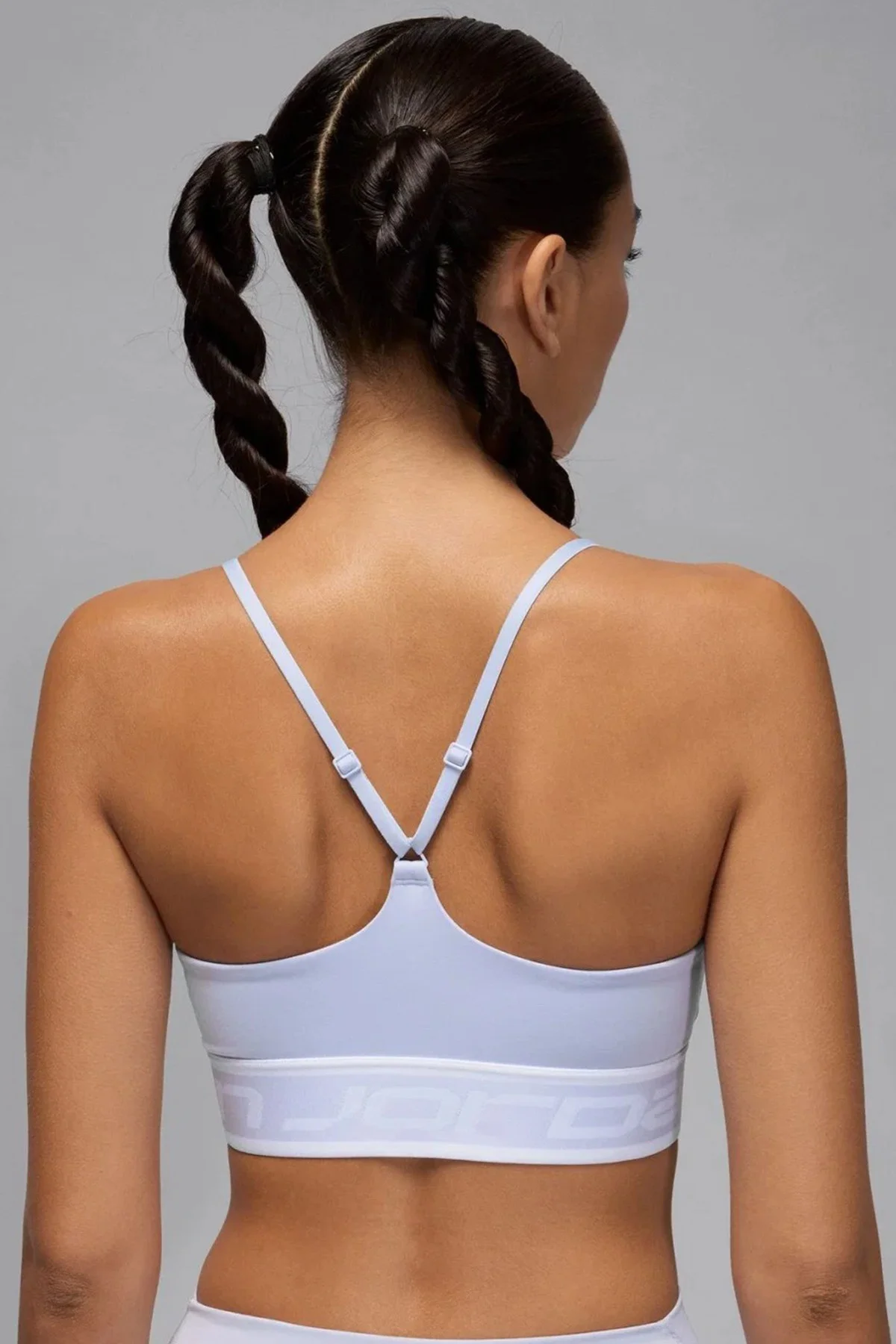 Nike Jordan Support Indy Logo Women's Bra Kadın Açık Mavi Nike Jordan Support Indy Logo Women's Bra Kadın Açık Mavi