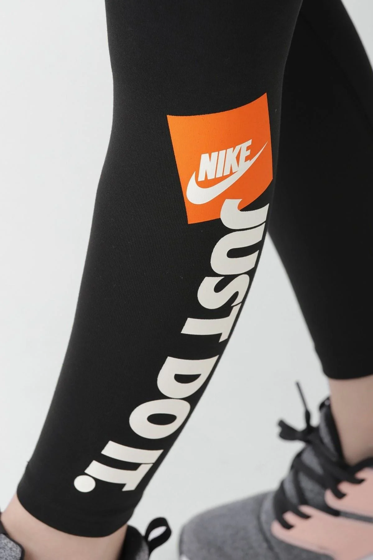 Nike Just Do It Wide Elastic Waistband Leggings Black Kadın Antreman Taytı Siyah Fiyatı, Yorumları ve Özellikleri