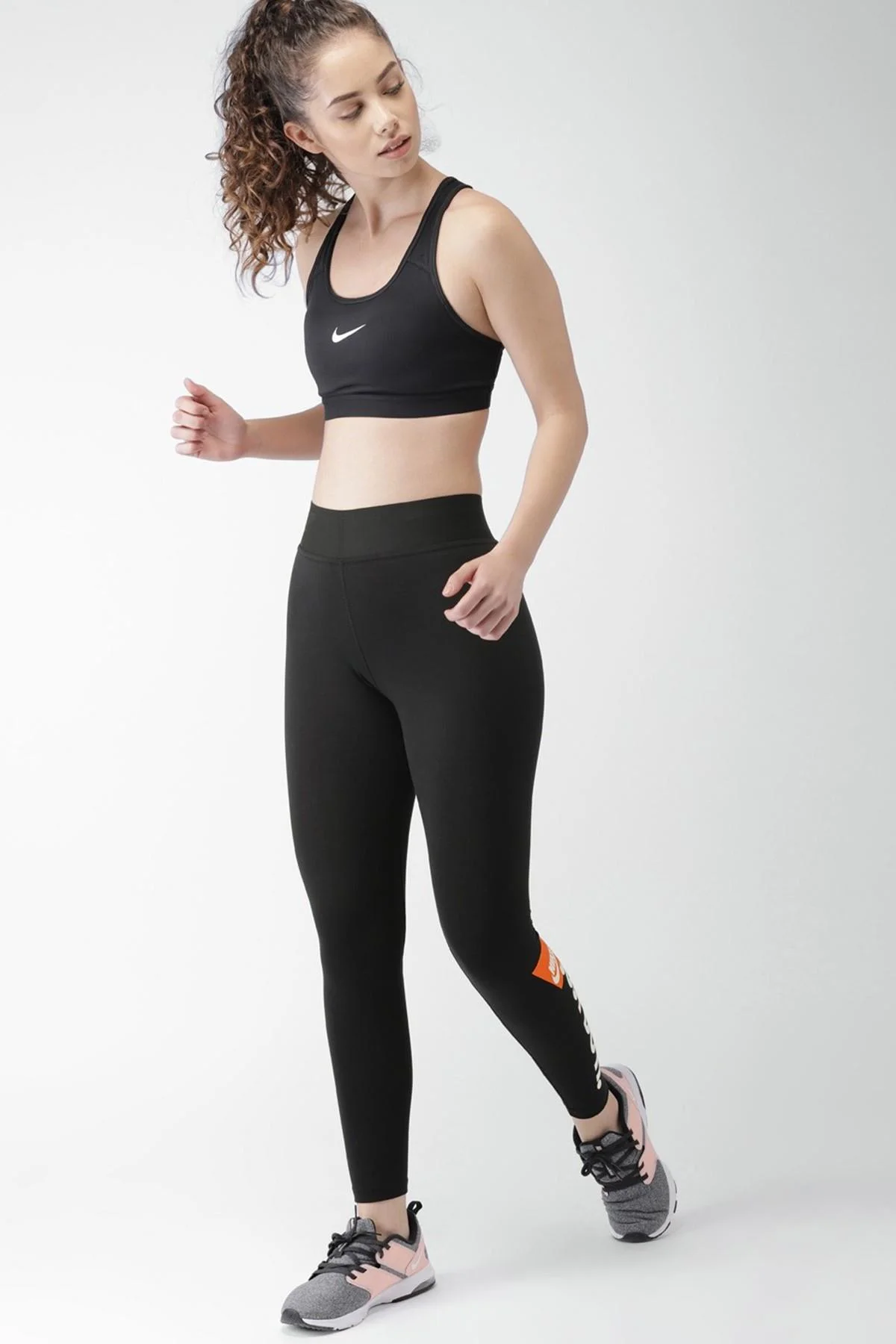 Nike Just Do It Wide Elastic Waistband Leggings Black Kadın Antreman Taytı Siyah Fiyatı, Yorumları ve Özellikleri