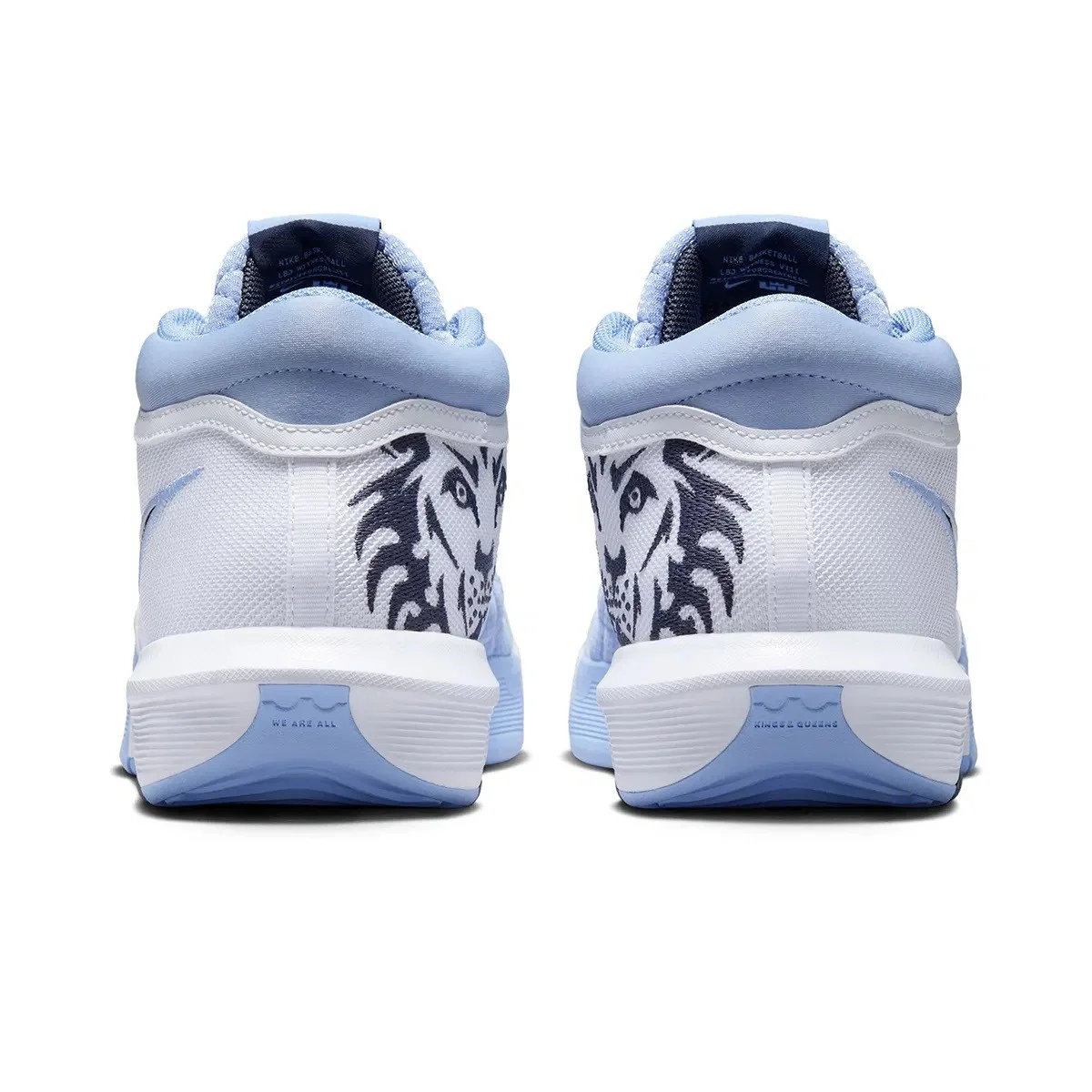 Nike Lebron Witness VIII Mens Basketball Shoes Erkek Basketbol Ayakkabısı Beyaz Mavi