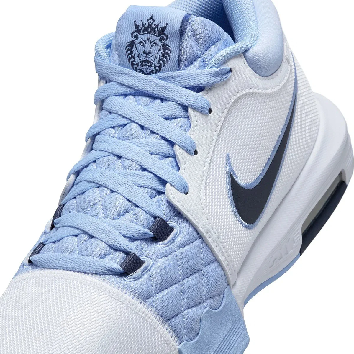 Nike Lebron Witness VIII Mens Basketball Shoes Erkek Basketbol Ayakkabısı Beyaz Mavi