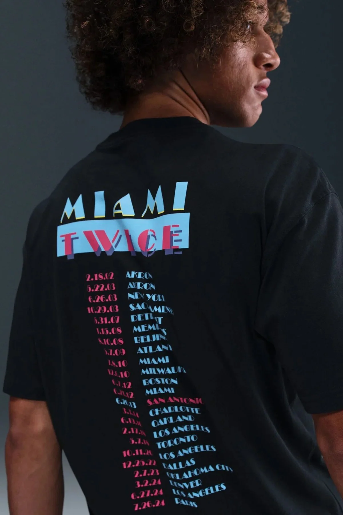 Nike LeBron''Miami Twice''Tee Max 90 Loose Fit Grafik Baskılı Erkek Günlük Tişört Siyah Nike LeBron''Miami Twice''Tee Max 90 Loose Fit Grafik Baskılı Erkek Günlük Tişört Siyah Fiyatı, Yorumları ve Özellikleri