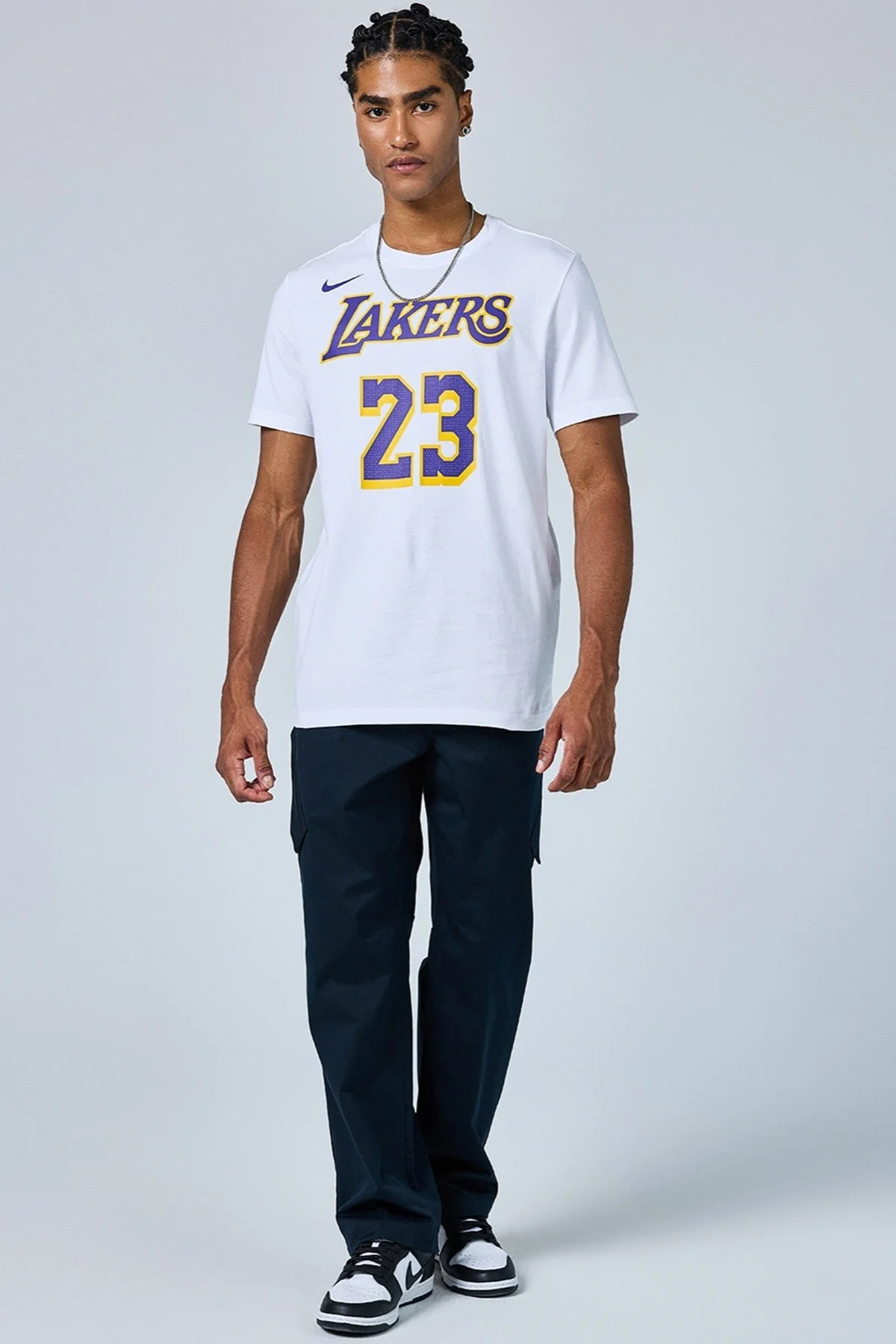 Nike Los Angeles Lakers Mens Tee White Grafik Baskılı Erkek Tişört Beyaz Fiyatı, Yorumları ve Özellikleri