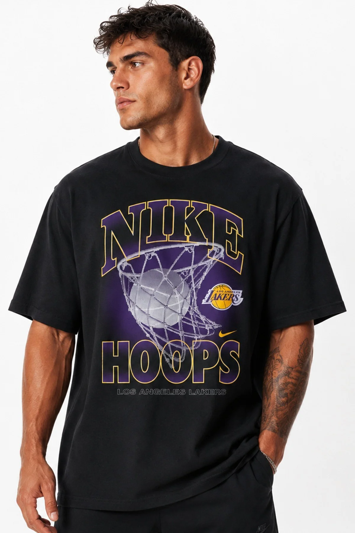 Nike Los Angeles Lakers Courtside Loose Fit Mens Tee Erkek Grafik Baskılı Bol Kesim Tişört Siyah Nike Los Angeles Lakers Courtside Loose Fit Mens Tee Erkek Grafik Baskılı Bol Kesim Tişört Siyah Fiyatı, Yorumları ve Özellikleri