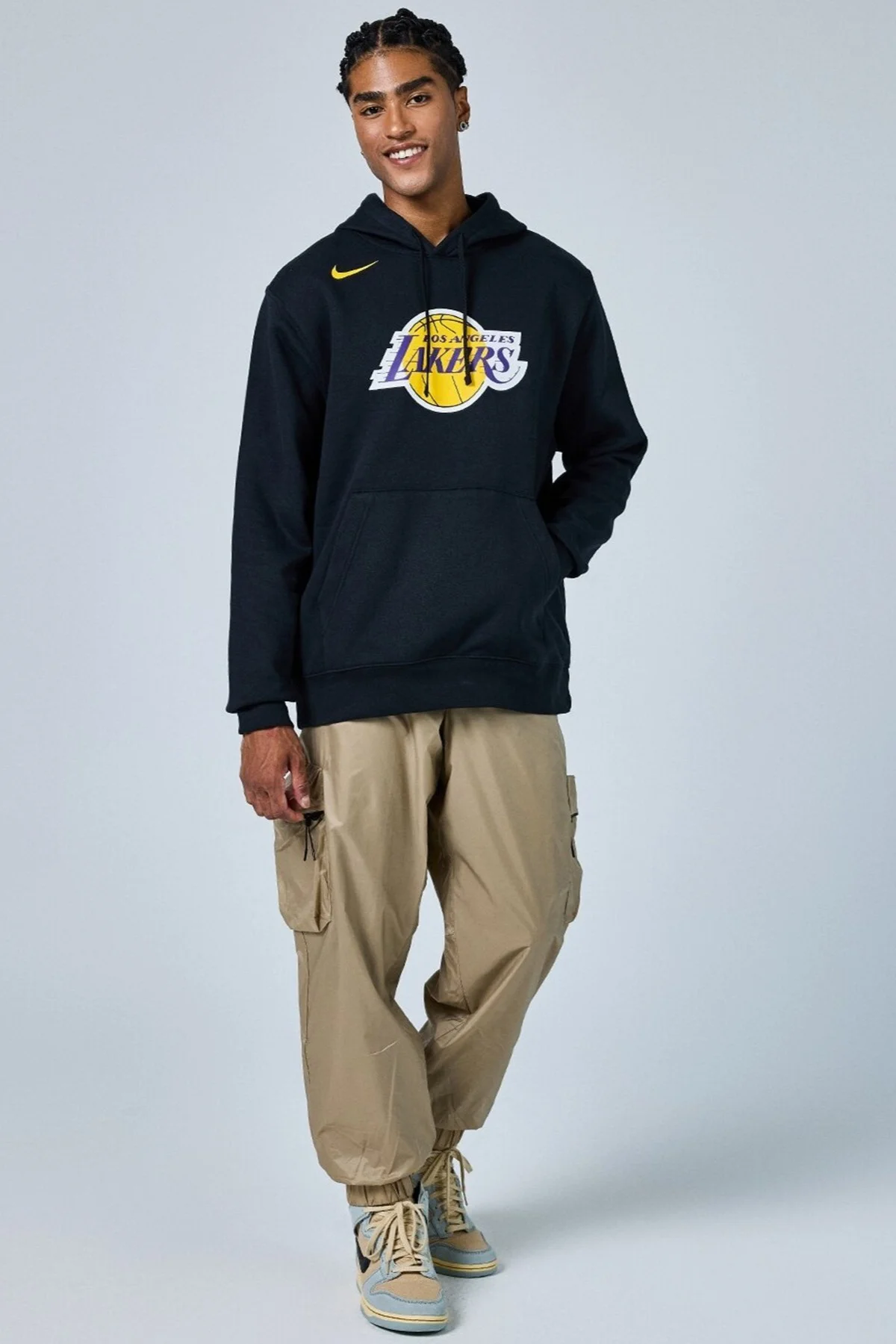 Nike Los Angeles Lakers NBA Mens Hoody Kapüşonlu Pamuklu Erkek Sweatshirt Siyah Nike Los Angeles Lakers NBA Mens Hoody Kapüşonlu Pamuklu Erkek Sweatshirt Siyah Fiyatı, Yorumları ve Özellikleri