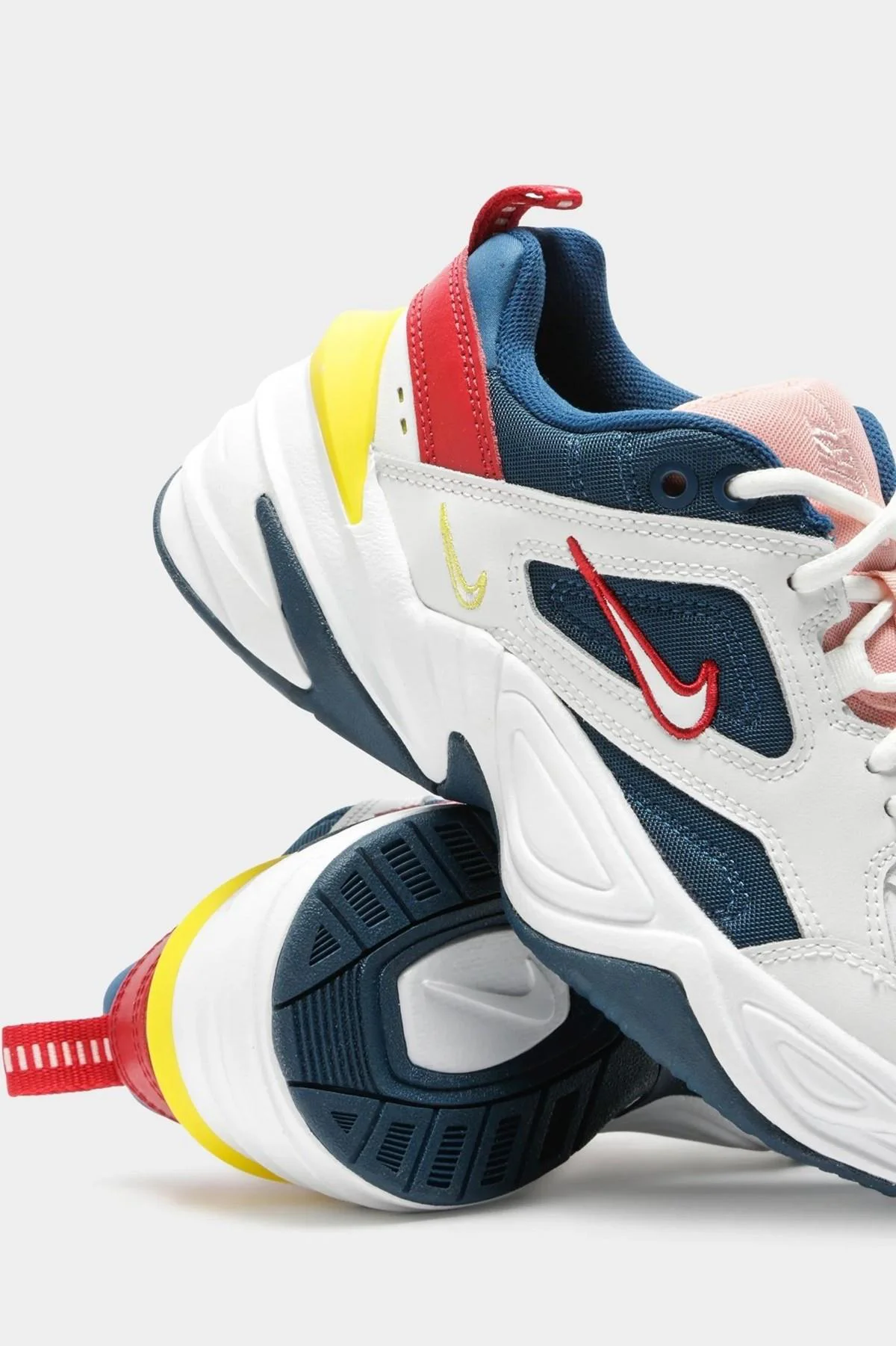 Nike M2K Tekno Leather Unisex Sneaker Hakiki Deri Spor Ayakkabı Beyaz Mavi Yükseklik 4cm Fiyatı, Yorumları ve Özellikleri