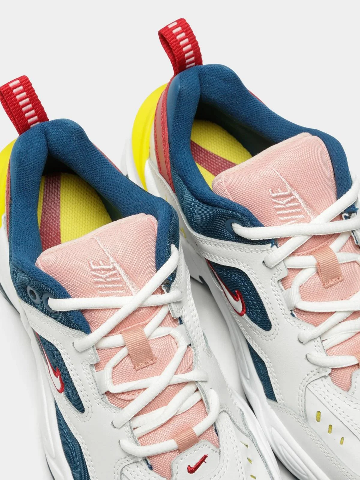 Nike M2K Tekno Leather Unisex Sneaker Hakiki Deri Spor Ayakkabı Beyaz Mavi Yükseklik 4cm Fiyatı, Yorumları ve Özellikleri
