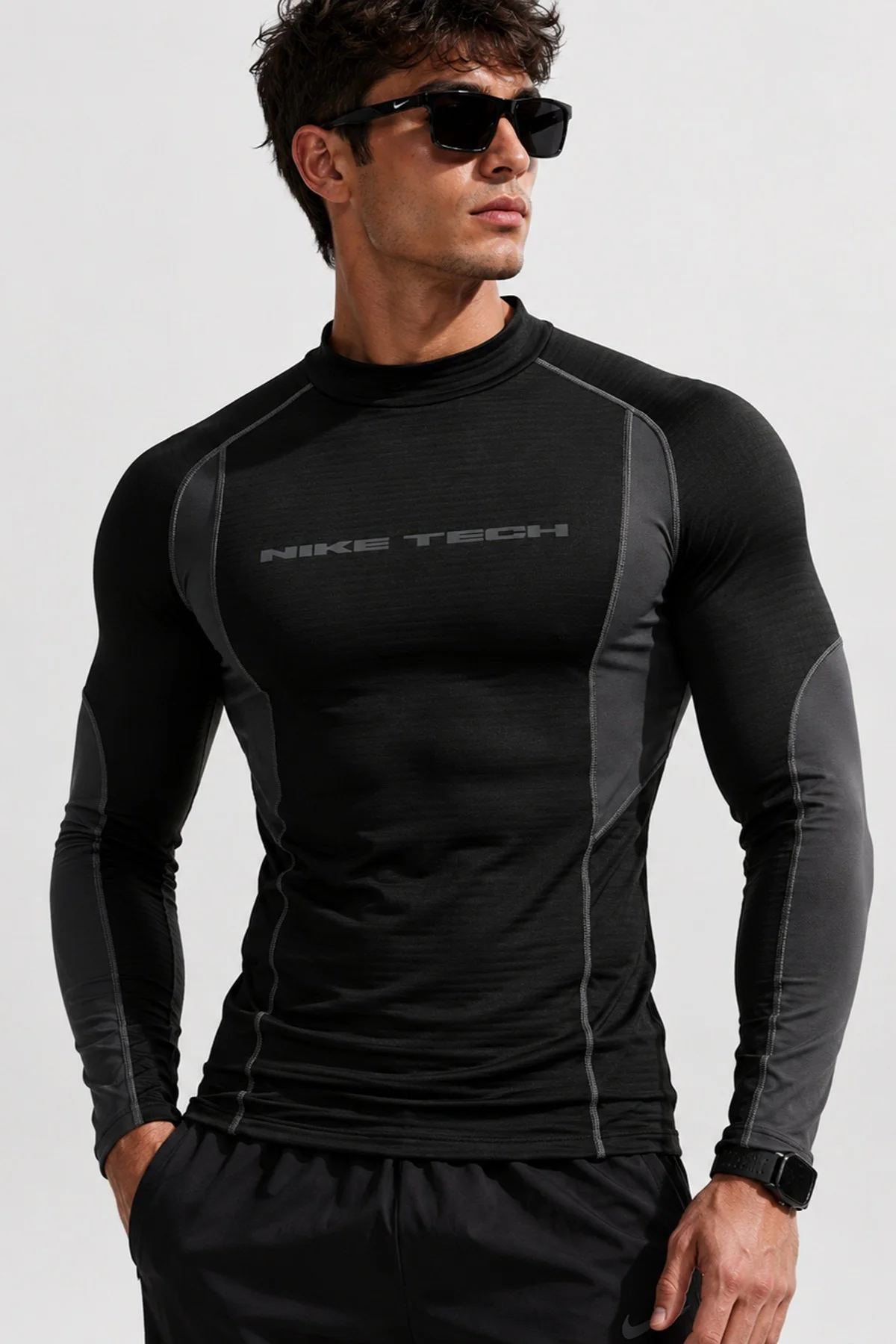 Nike Men's Base Layer Long-Sleeve Top Uzun Kollu Erkek Tişört Siyah Fiyatı, Yorumları ve Özellikleri