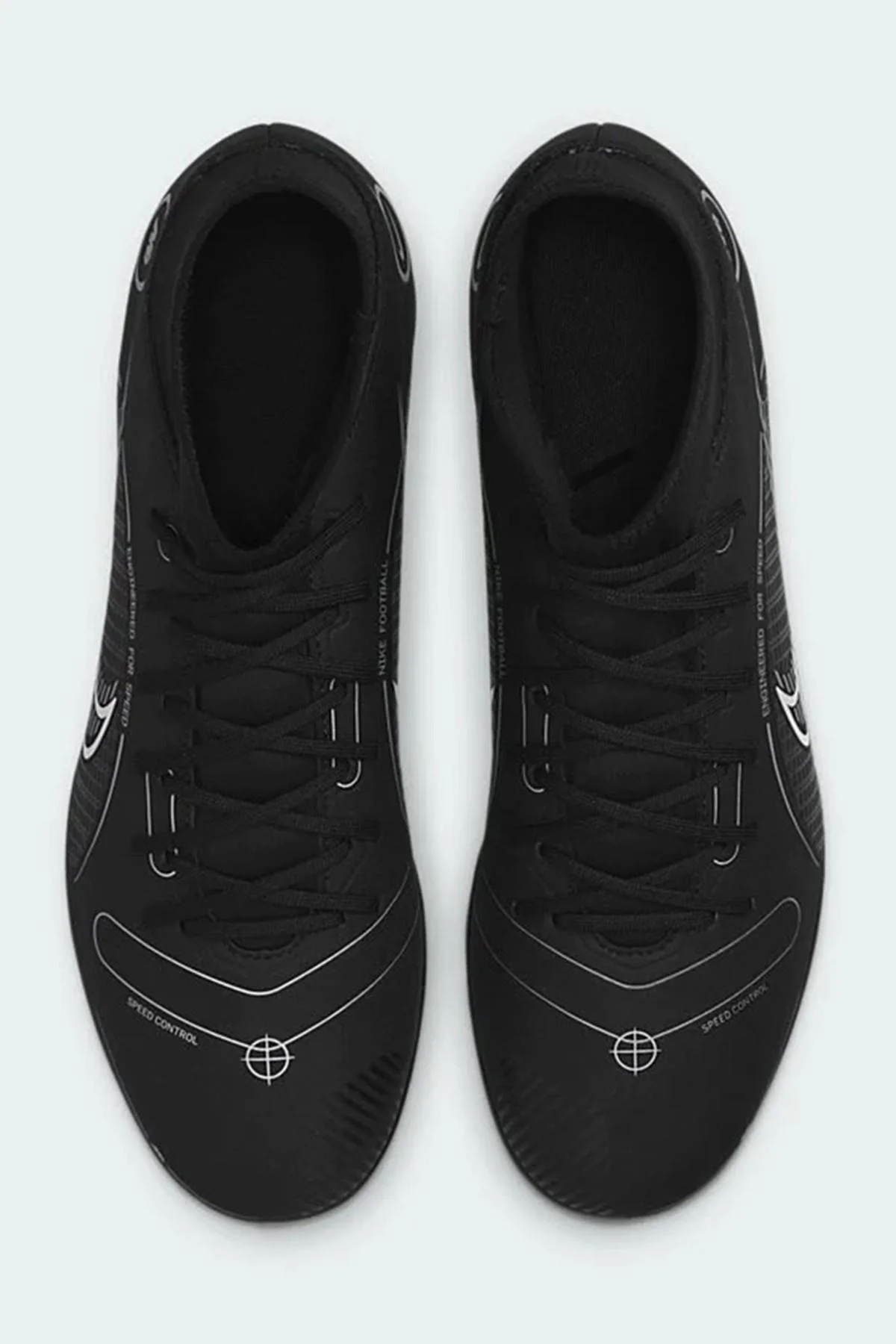 Nike Mercurial Superfly  8 Club FG / MG Soccer Shoes Çoraplı Krampon Siyah
