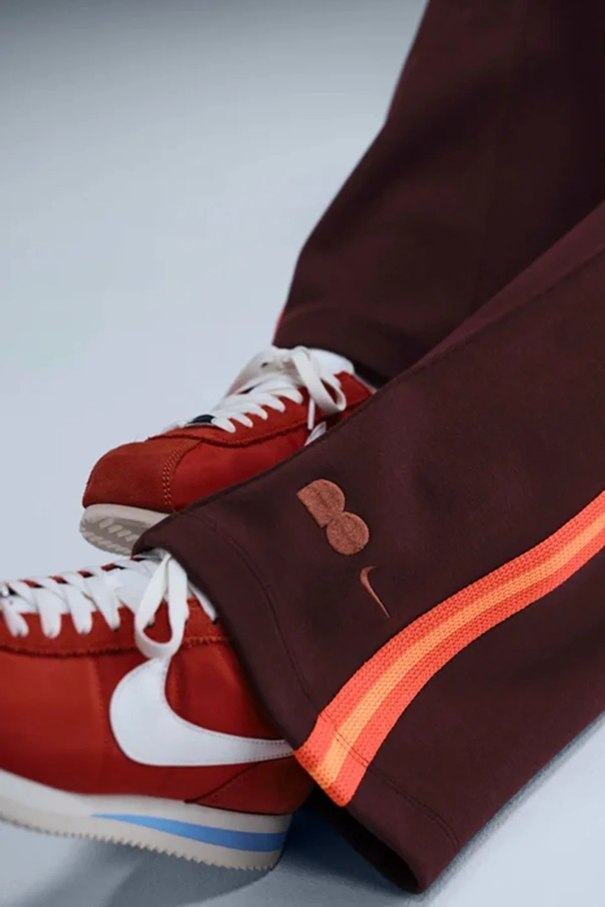 Nike Naomi Osaka High Waisted Loose Knit Trousers Bol Kesim Kadın Eşofman Altı Bordo Nike Naomi Osaka High Waisted Loose Knit Trousers Bol Kesim Kadın Eşofman Altı Bordo