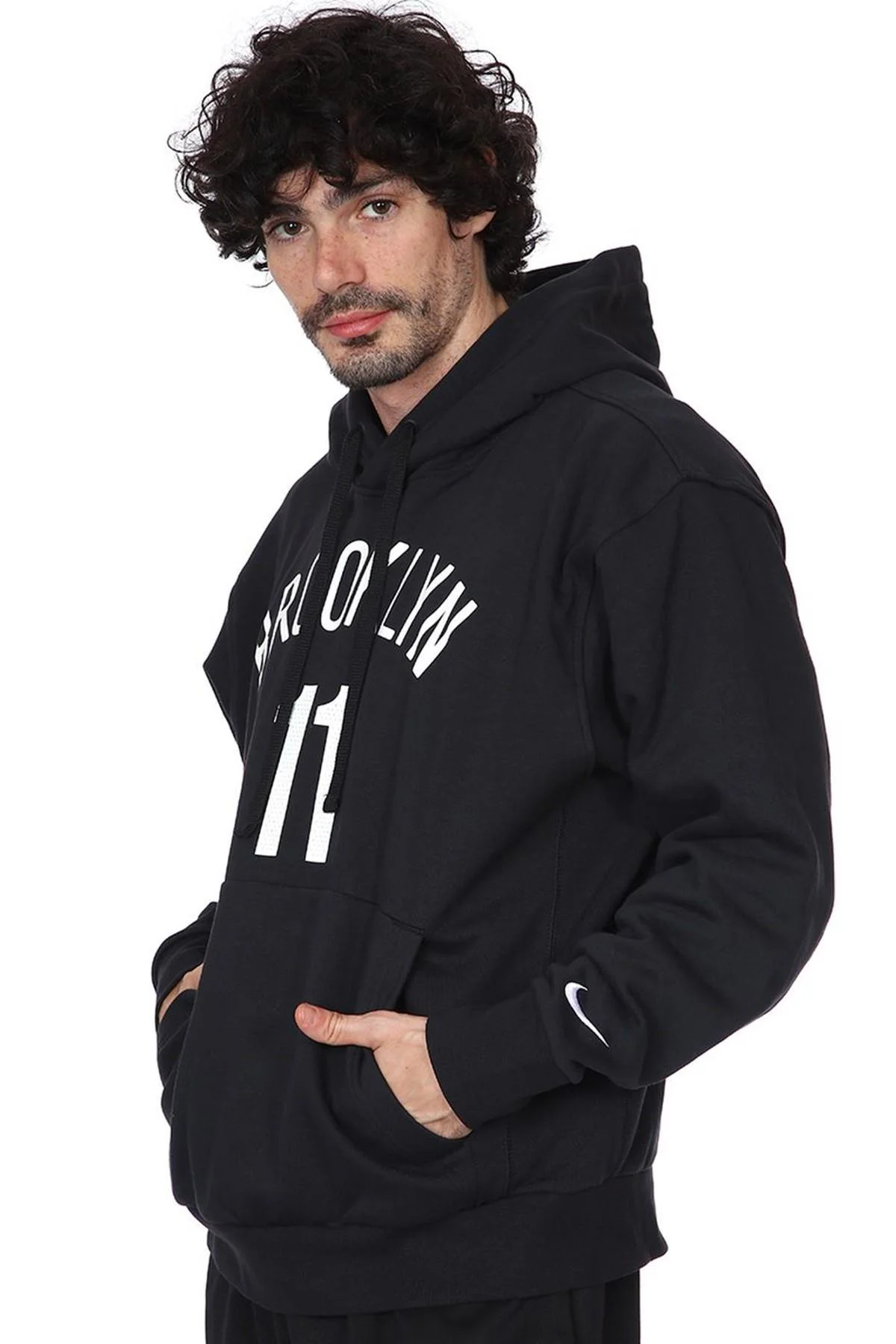 Nike NBA Brooklyn 11 Hoodie Erkek Kapüşonlu Bol Kesim Sweatshirt Siyah Fiyatı, Yorumları ve Özellikleri