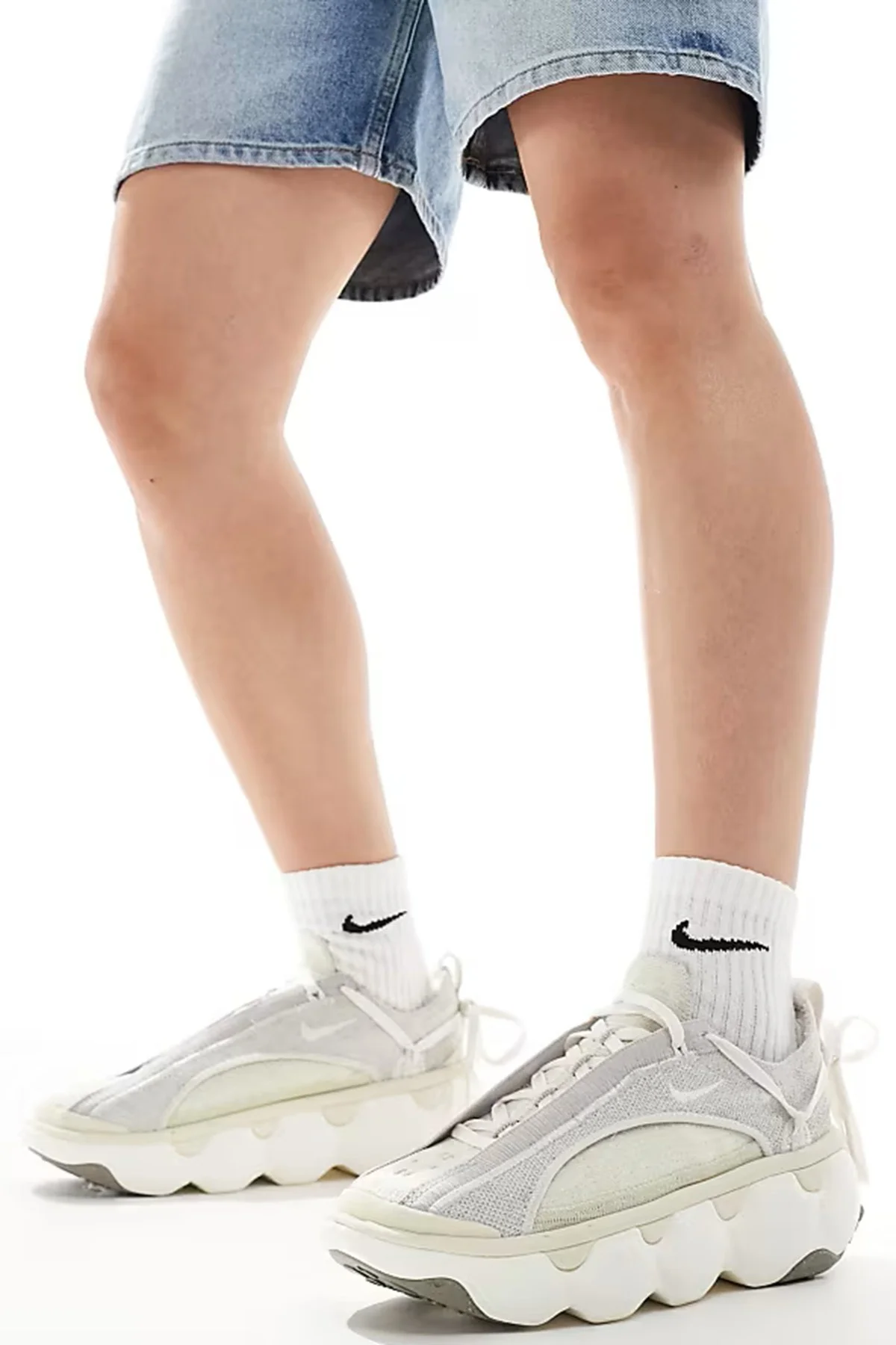 Nike Nike Flyknit Bloom Running Women Shoes Kadın Koşu Ayakkabısı Yeşil Gri