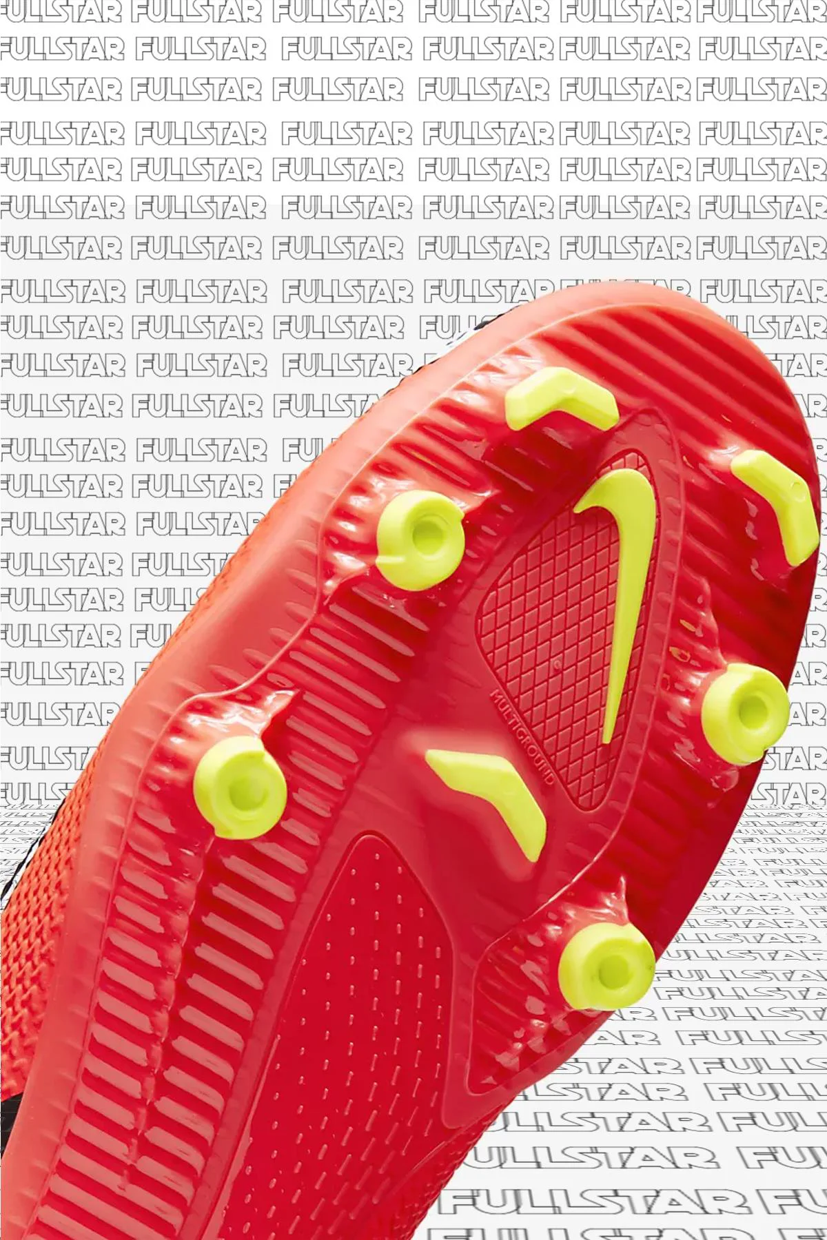 Nike Phantom G. T. 2 Club F. G. / M. G. Unisex Soccer Shoes Beyaz Kırmızı Krampon